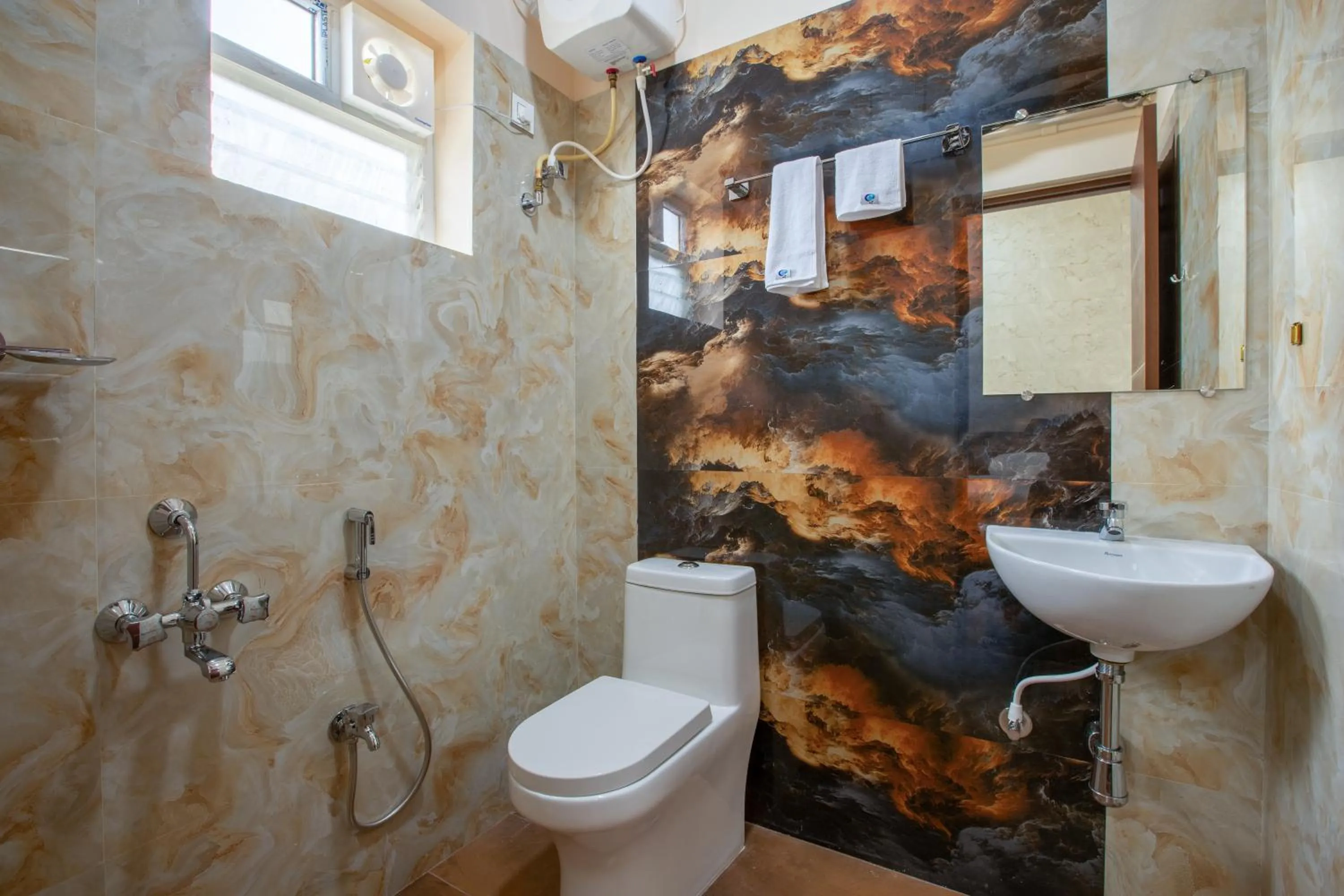 Bathroom in MUGUNDAN 'S SMART STAY