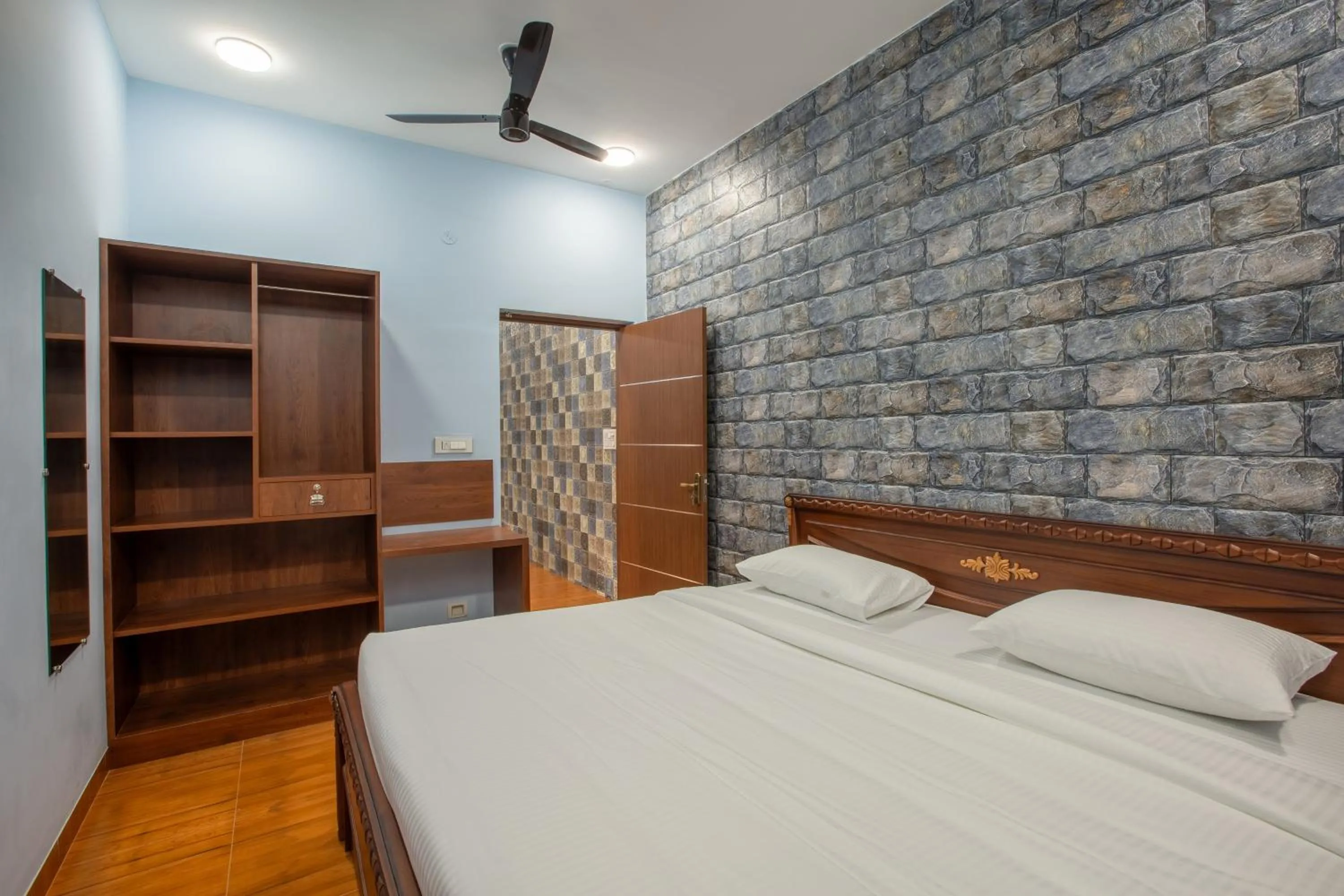 Bedroom, Bed in MUGUNDAN 'S SMART STAY