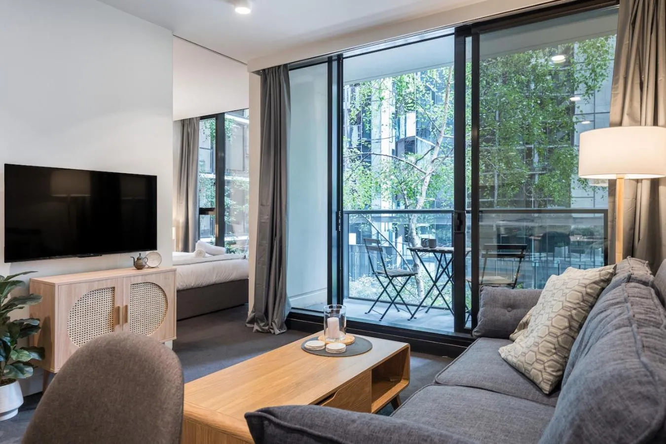 TV and multimedia in StayCentral - Oasis on Mackenzie (CBD)