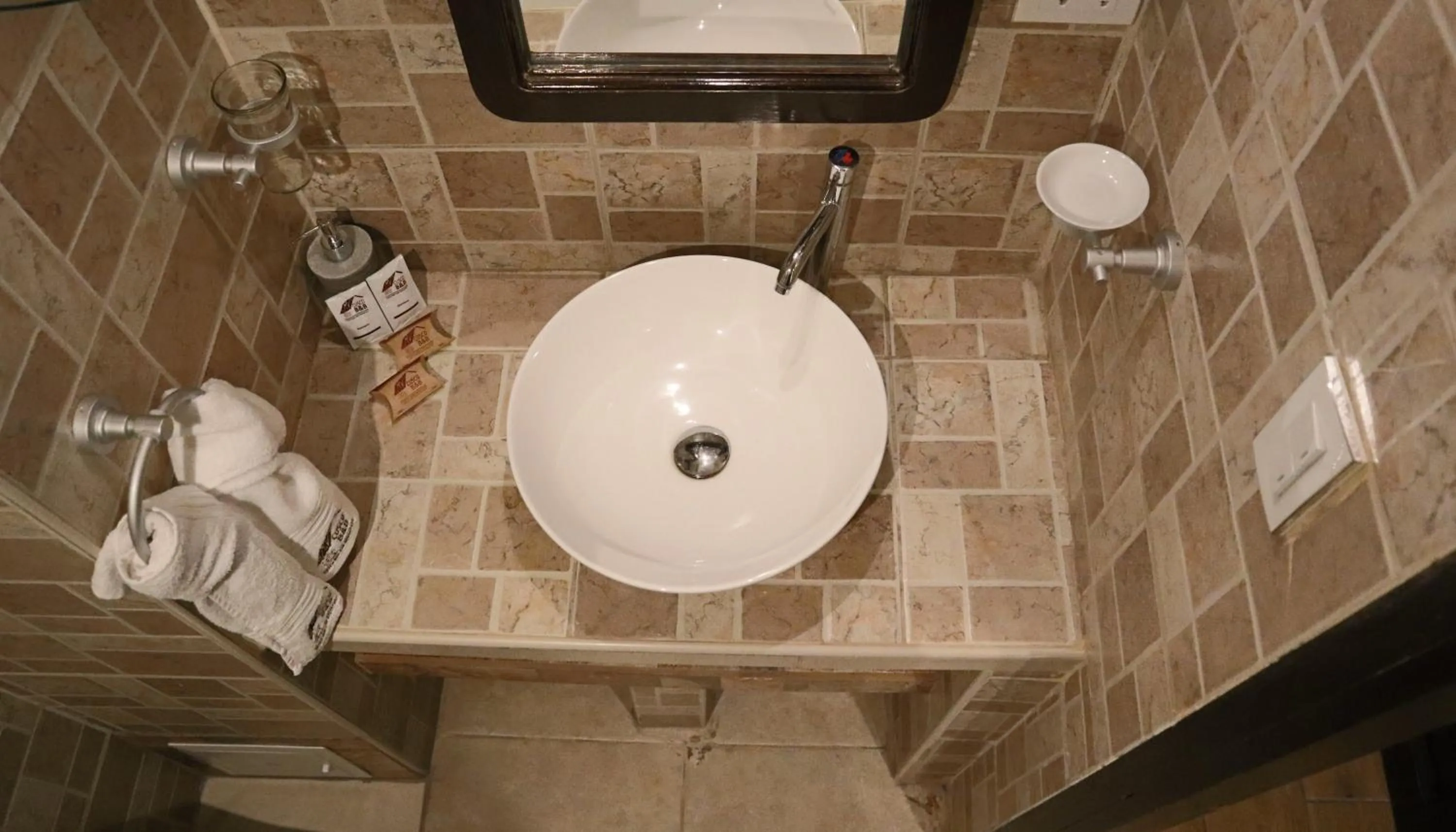 Bathroom in Cusco Bed and Breakfast