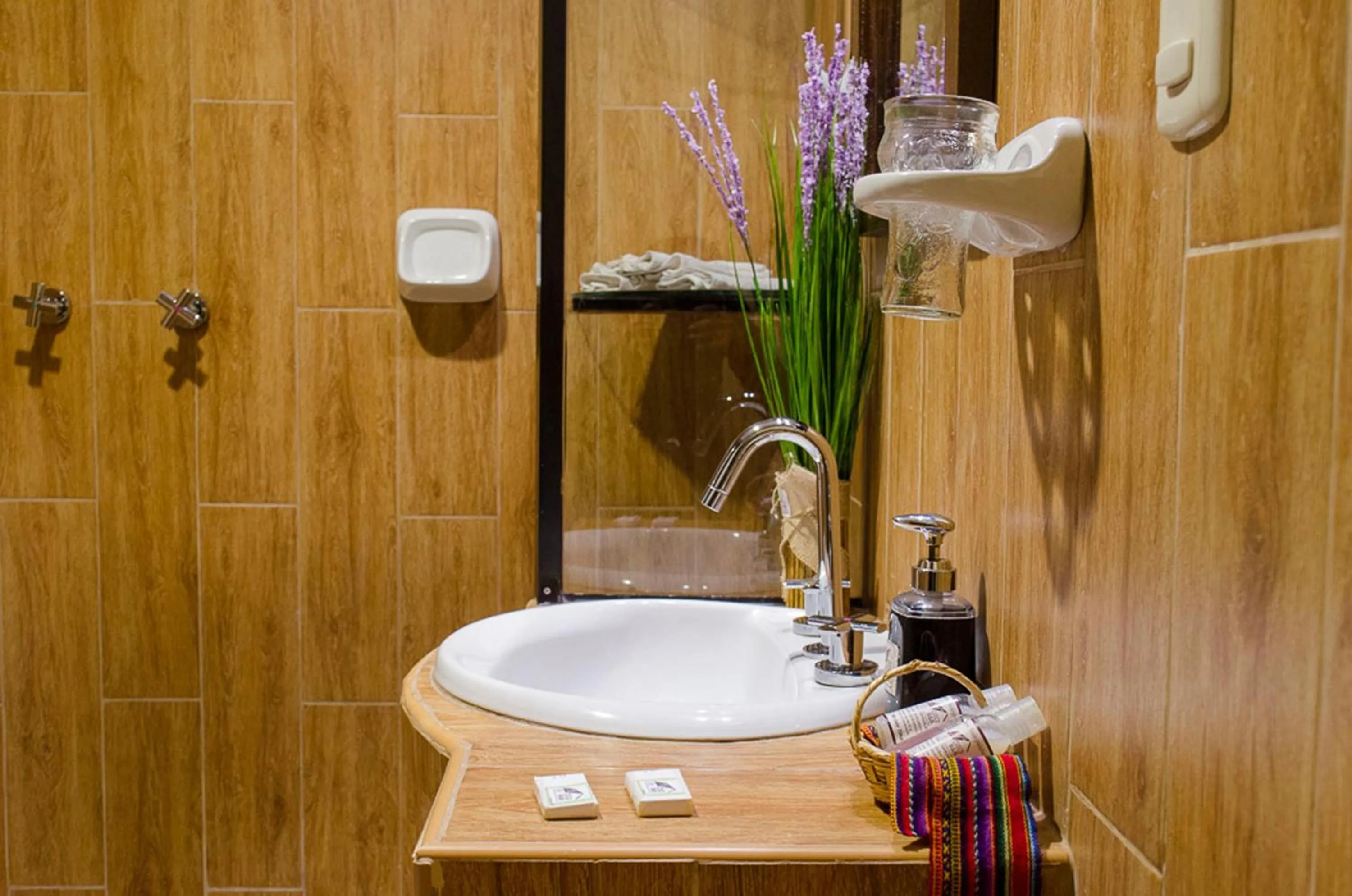 Bathroom in Cusco Bed and Breakfast
