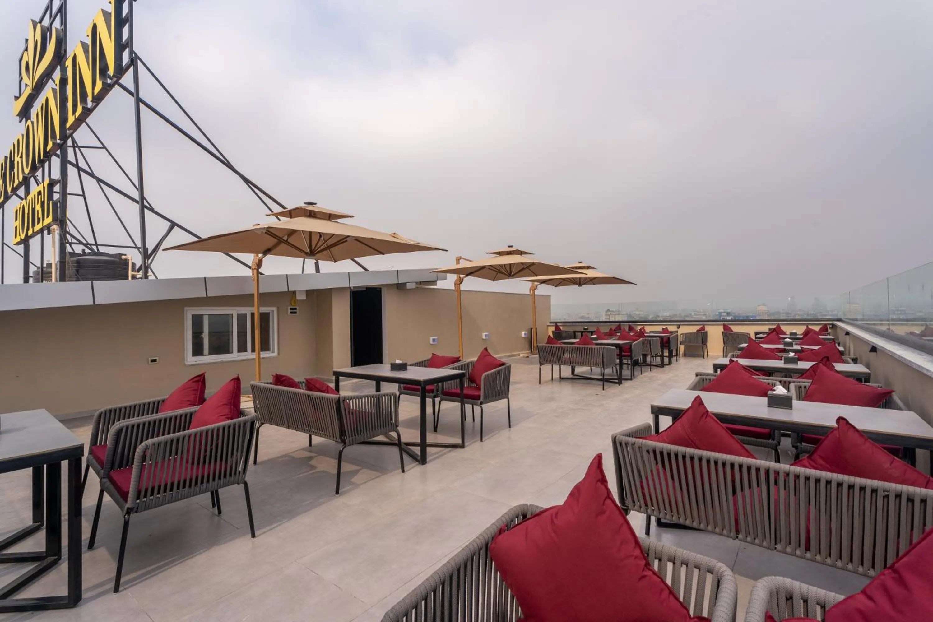 Balcony/Terrace in De Crown Inn