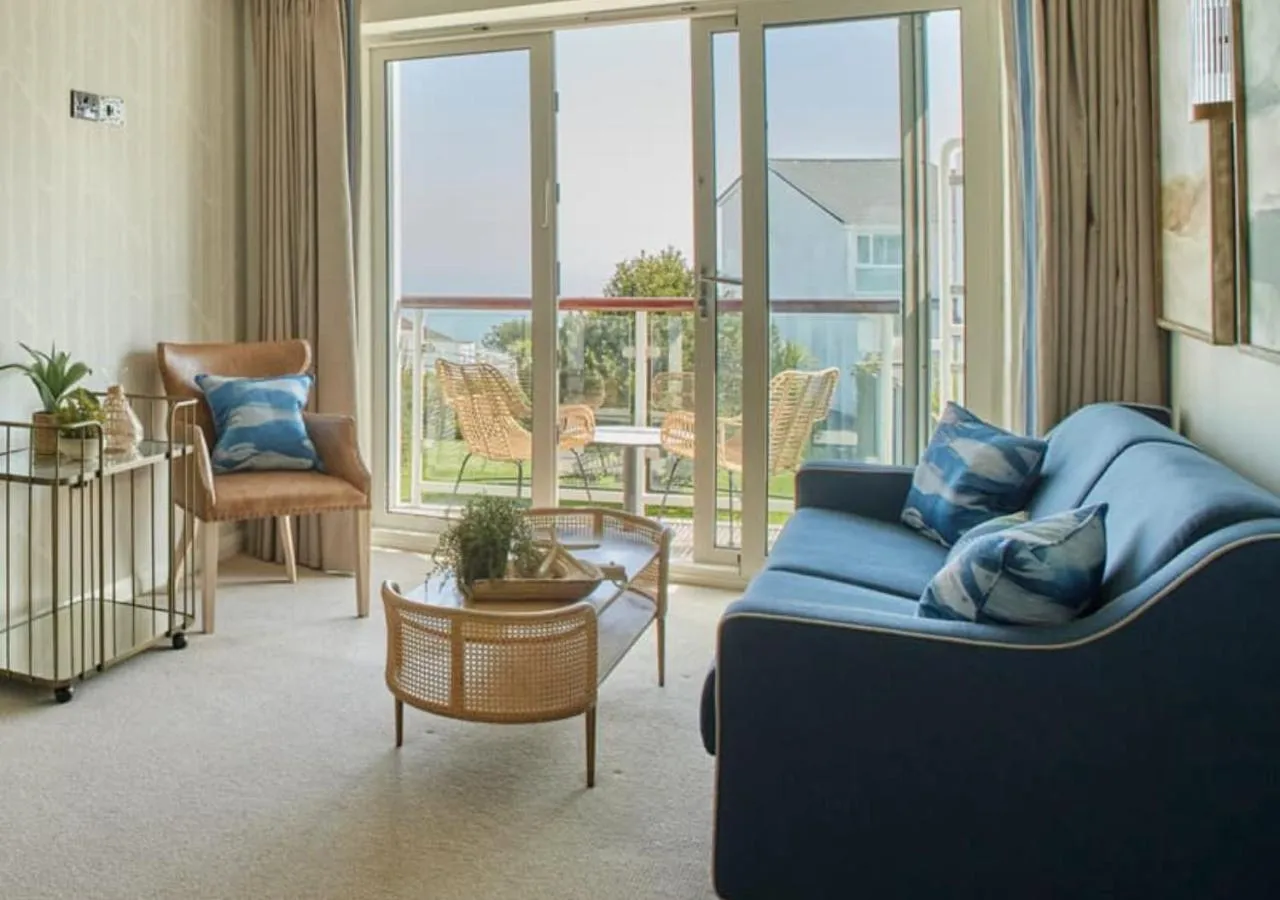 Balcony/Terrace in St Brides Spa Hotel & Village Apartments