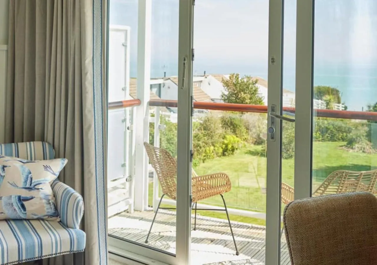 Balcony/Terrace in St Brides Spa Hotel & Village Apartments