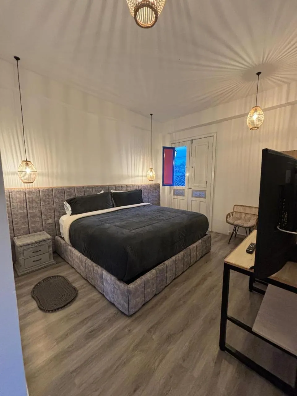 Bed in Hotel El Jardin