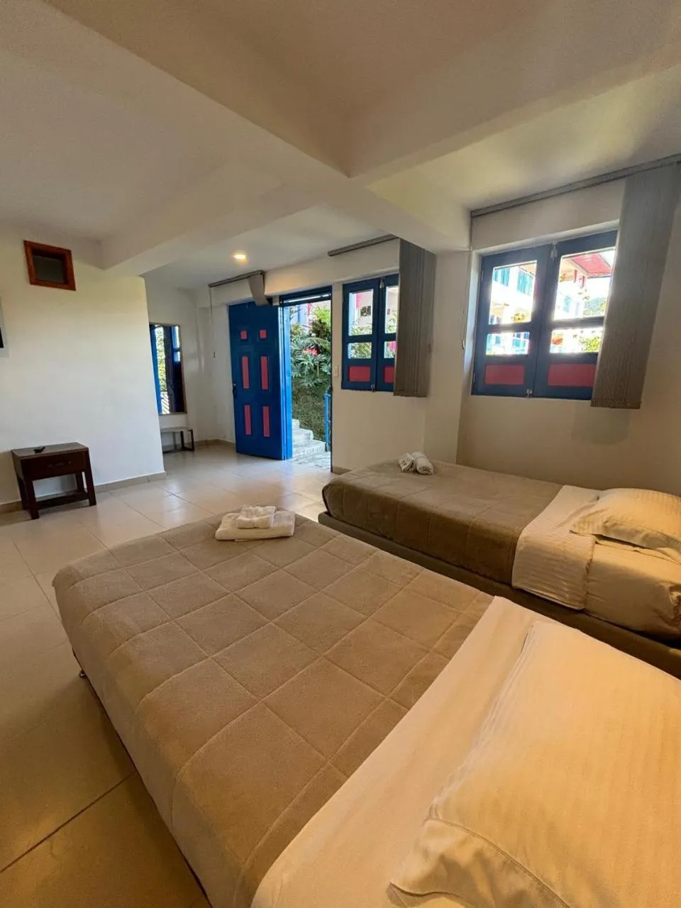 Bed in Hotel El Jardin