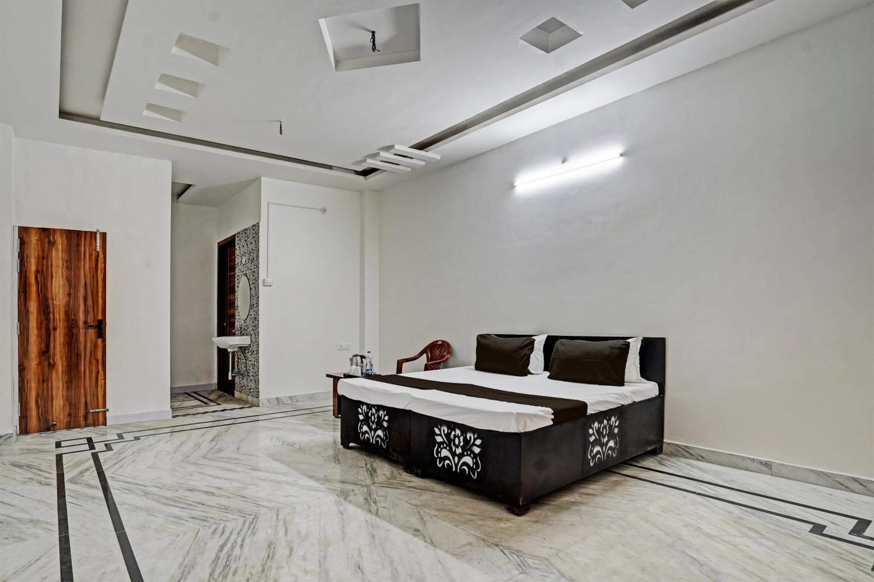 Bedroom, Bed in Hotel O Rudra Palace