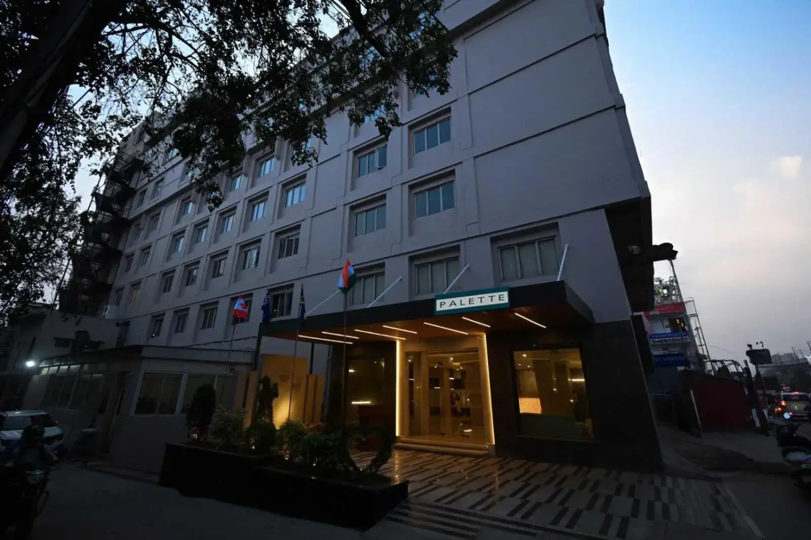 Facade/entrance in Palette Madhapur Facade/entrance in Palette Madhapur