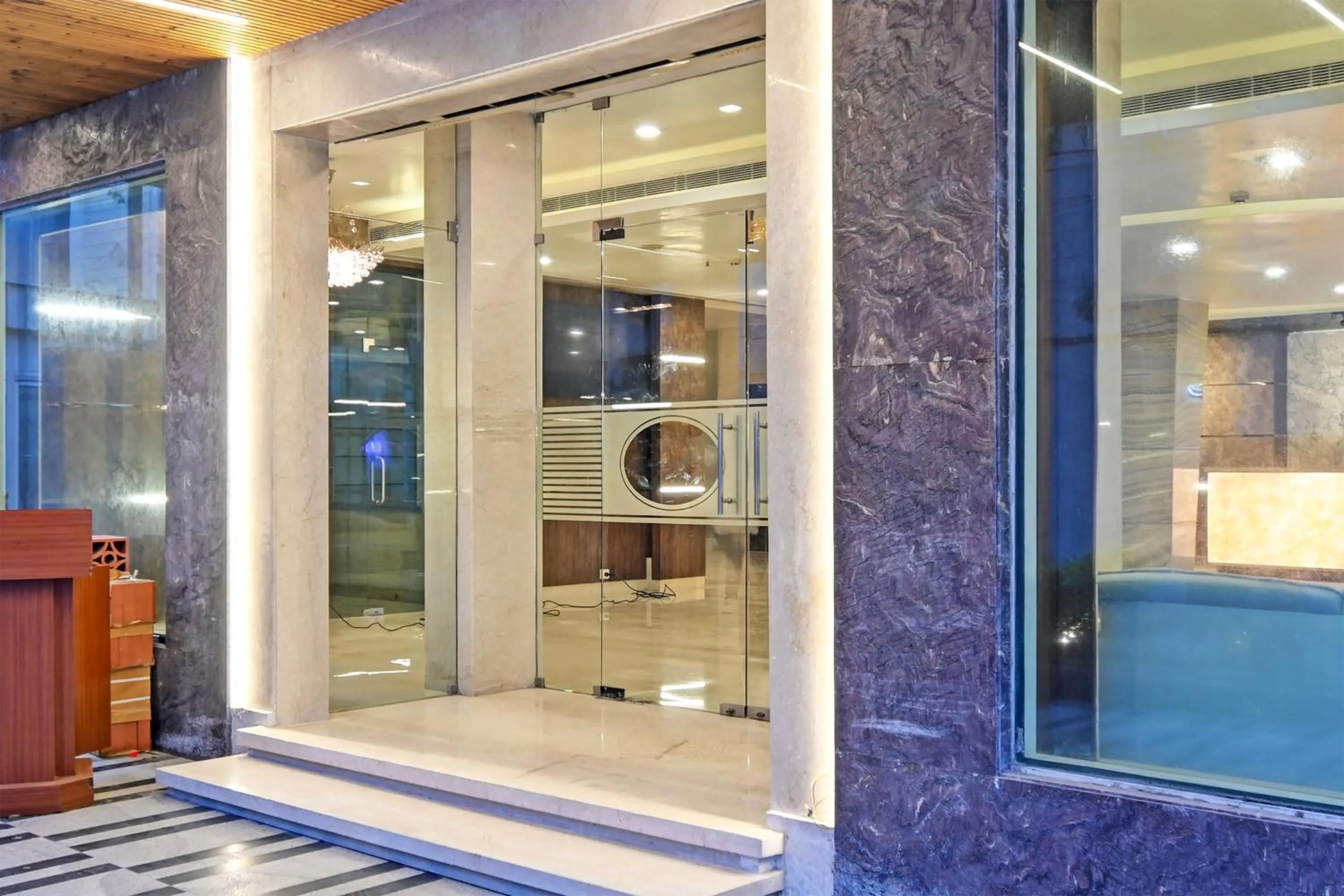 Facade/entrance in Palette Madhapur