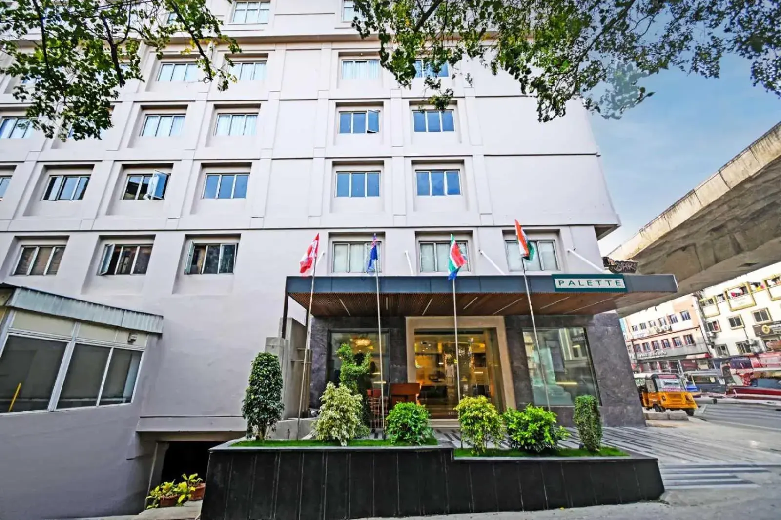 Facade/entrance in Palette Madhapur Facade/entrance in Palette Madhapur