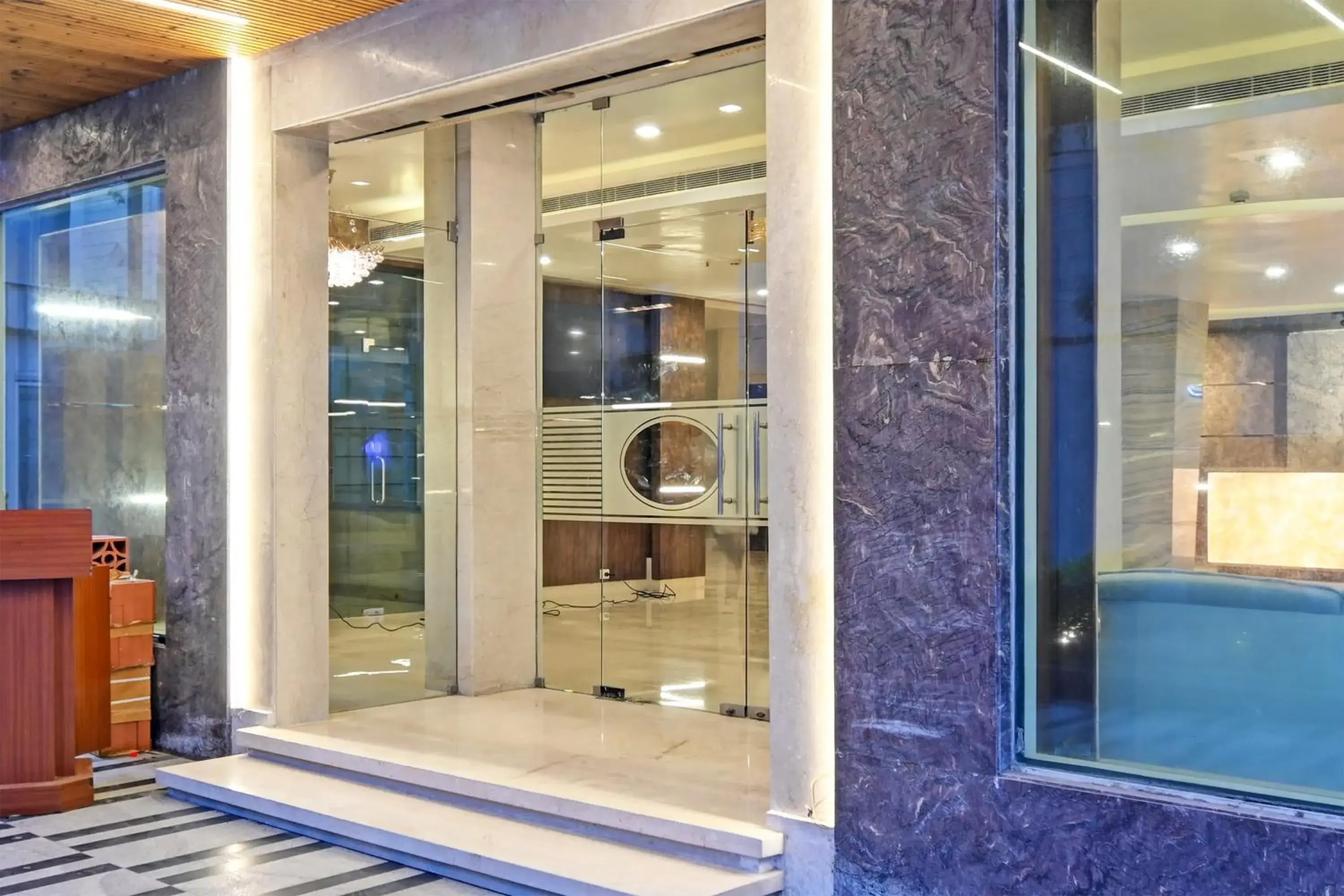 Facade/entrance in Palette Madhapur Facade/entrance in Palette Madhapur