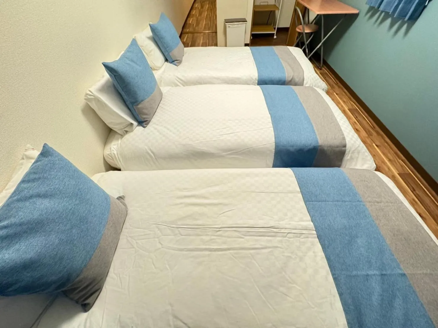 Bed in Sakura Sands Hotel Shinsaibashi