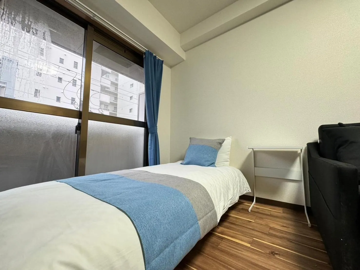 Bed in Sakura Sands Hotel Shinsaibashi