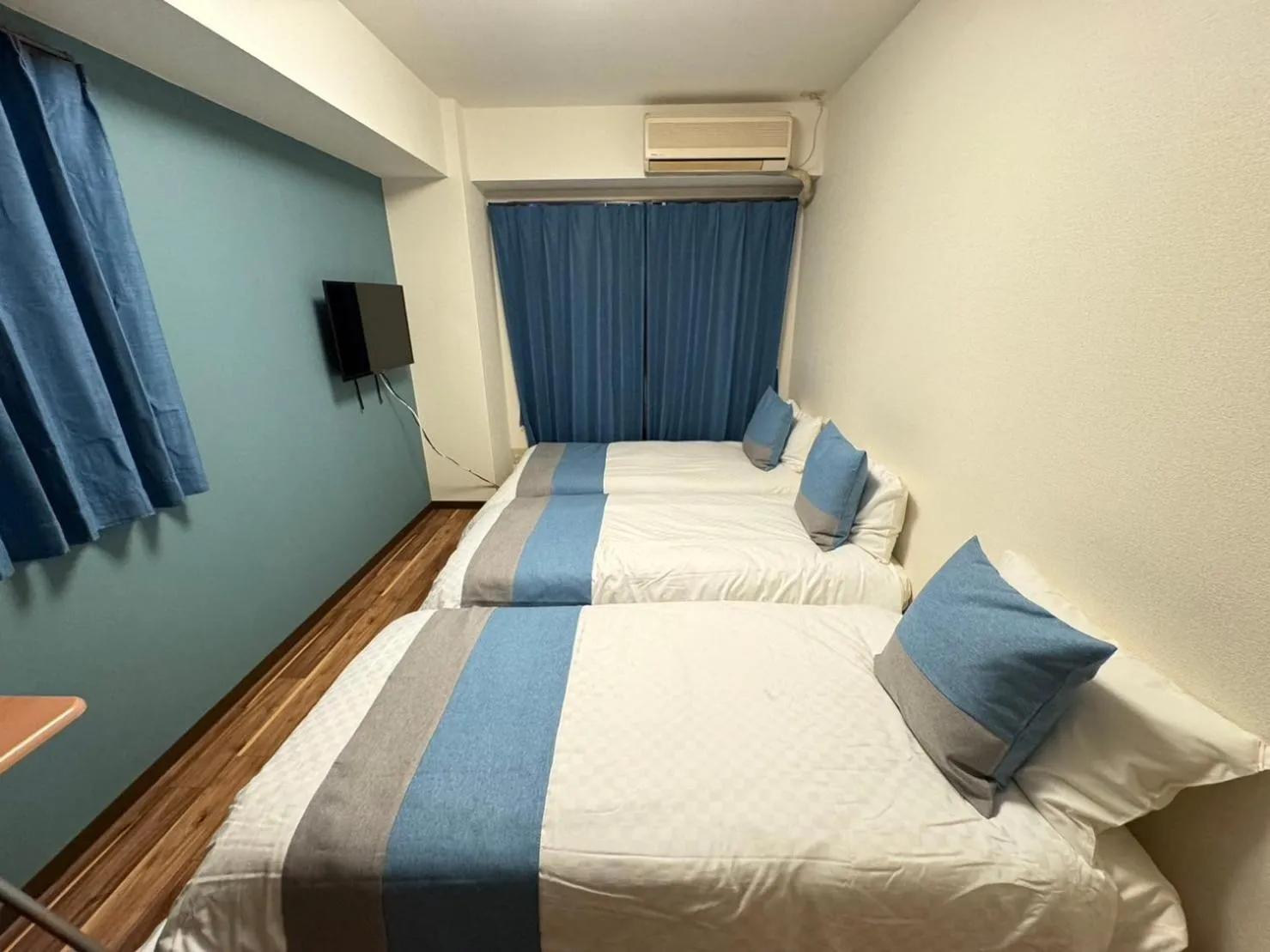 Bed in Sakura Sands Hotel Shinsaibashi