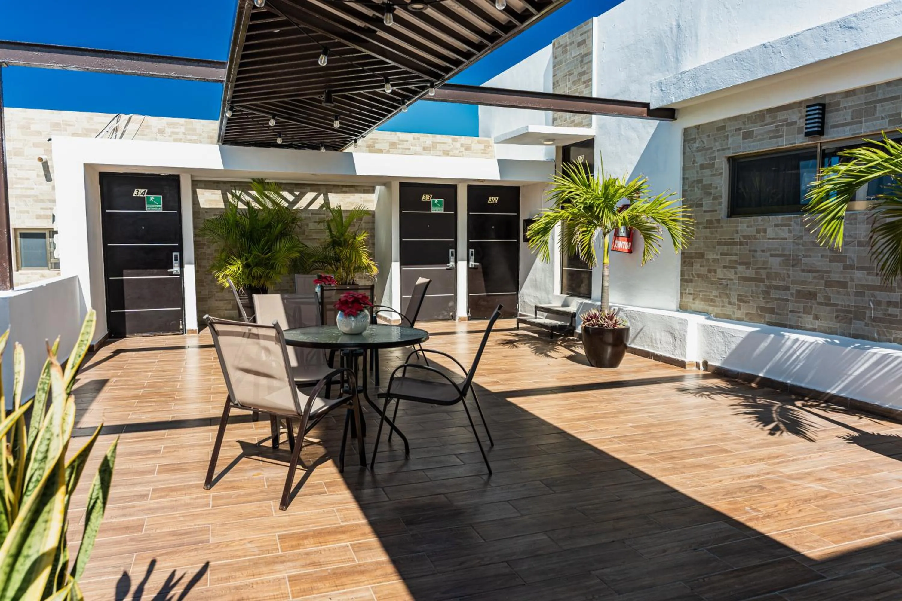Balcony/Terrace in Hotel & Suites Domani