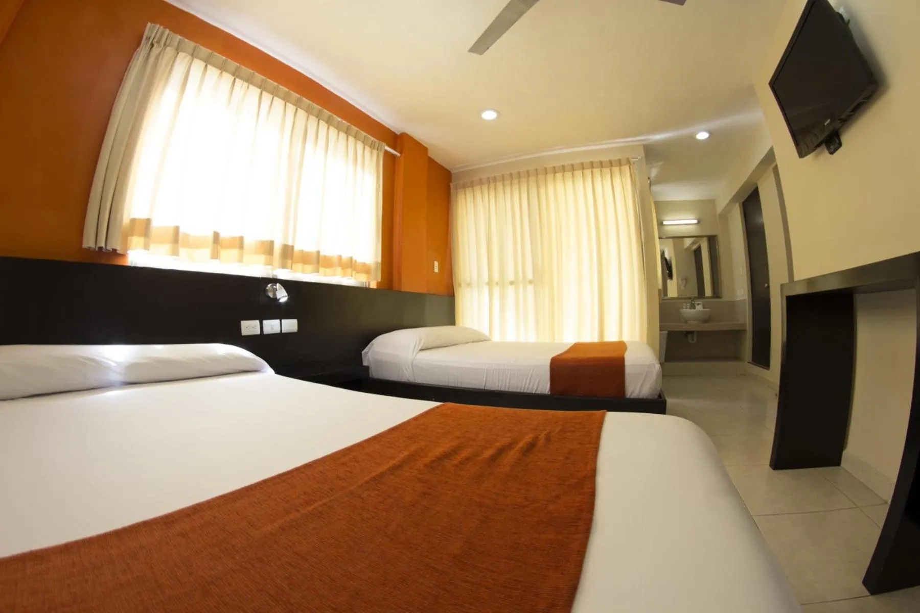 Bed in Hotel & Suites Domani