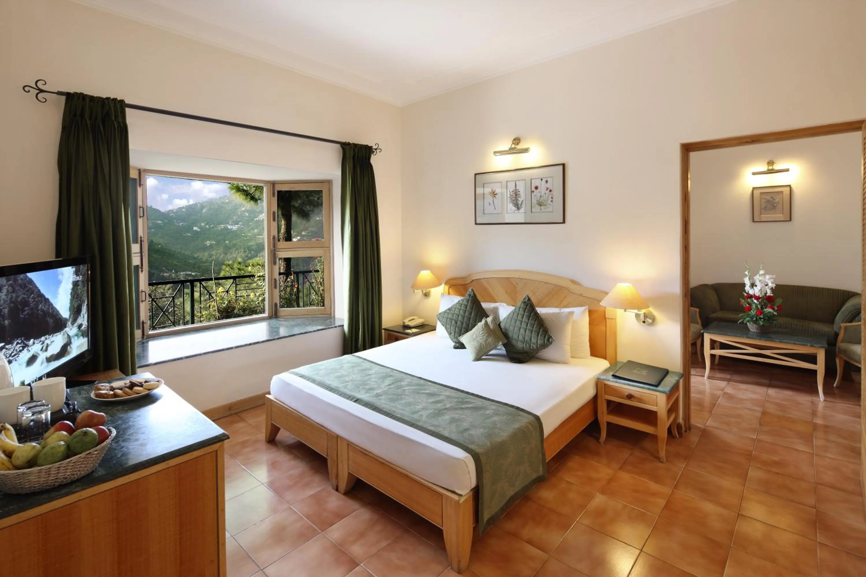 Bedroom, Bed in Baikunth Resort, Kasauli by Leisure Hotels