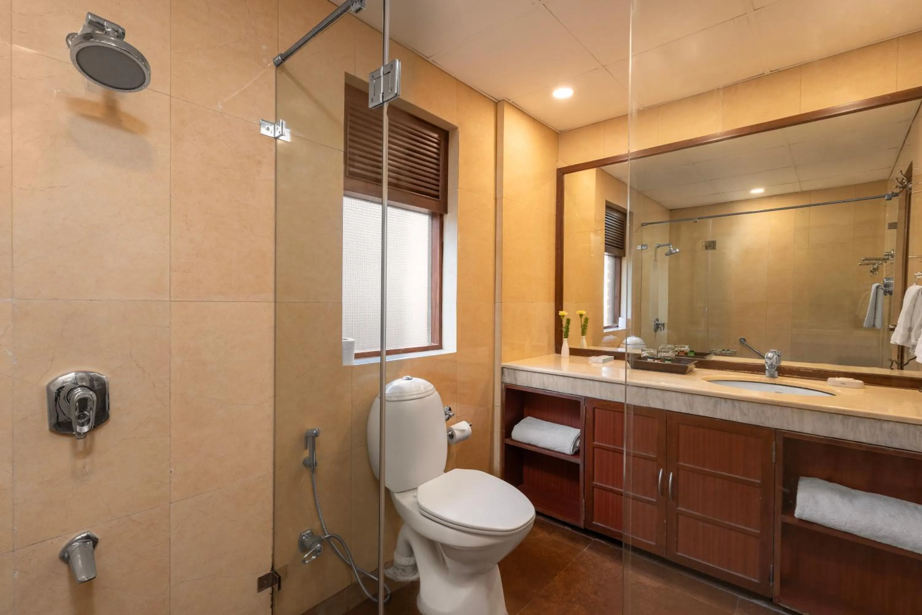 Bathroom in Baikunth Resort, Kasauli by Leisure Hotels
