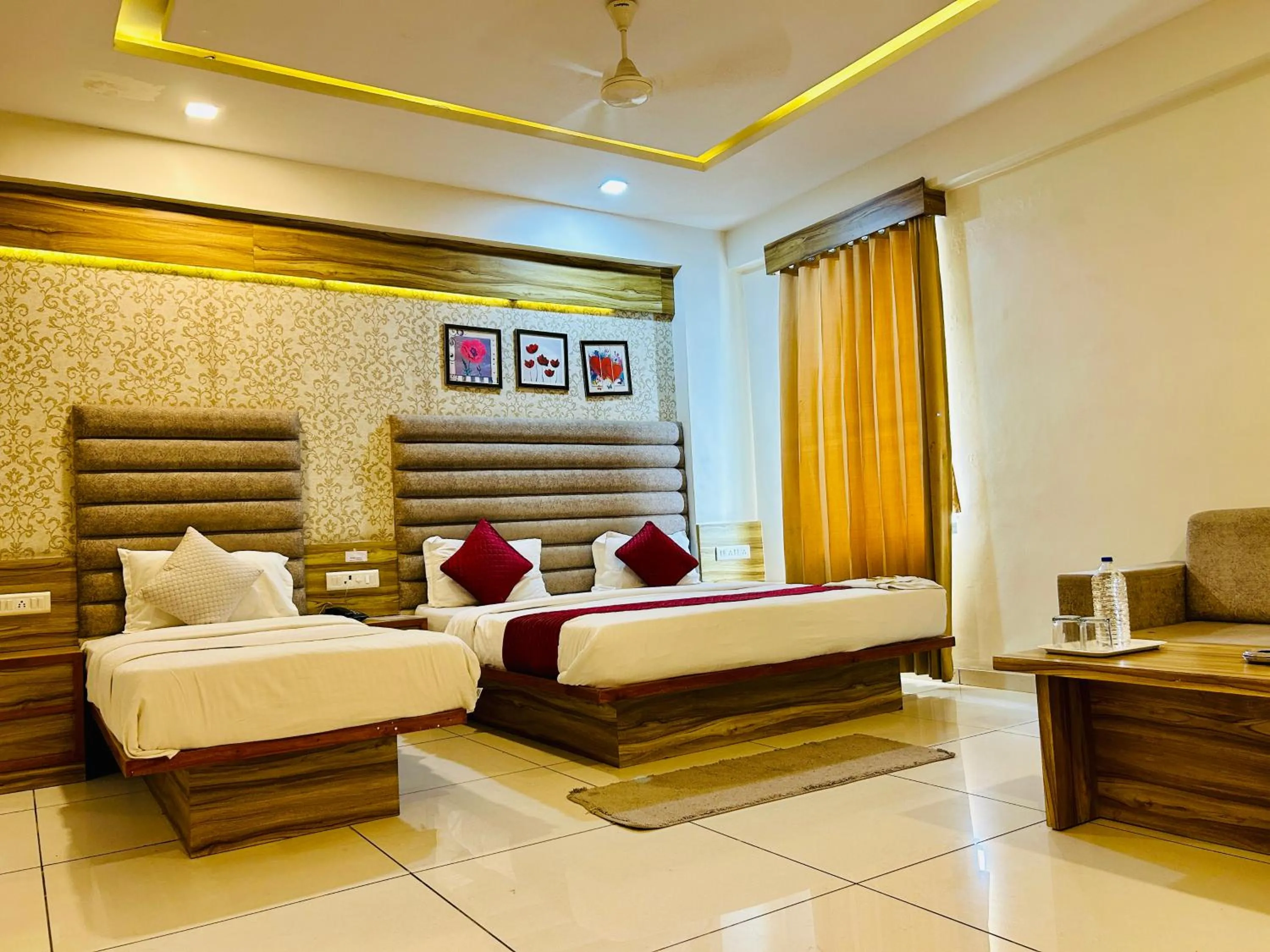 Bed in Hotel Royal Fort