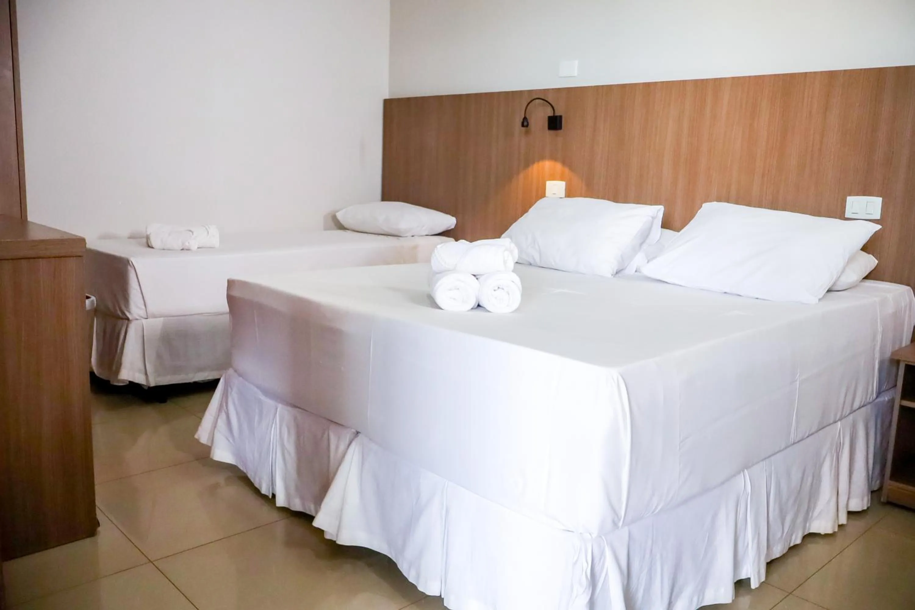 Bed in Hotel Praia Parque