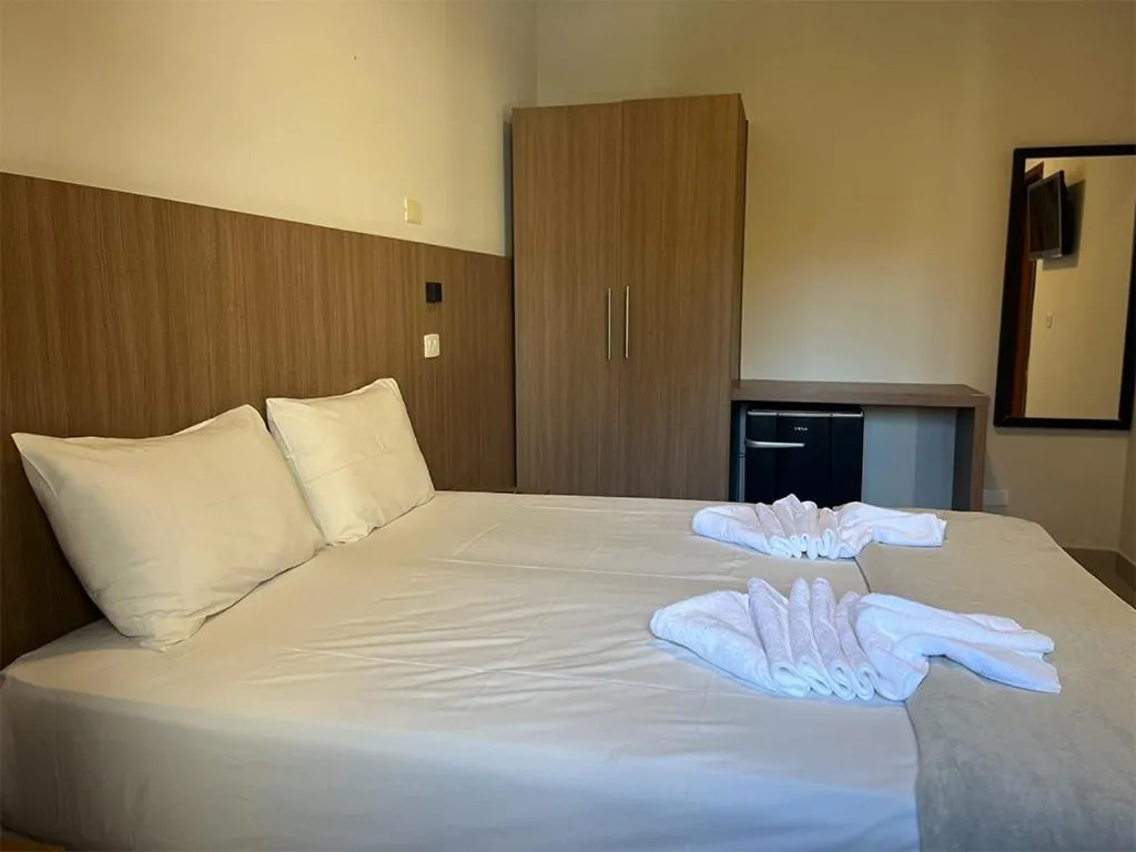 Bed in Hotel Praia Parque