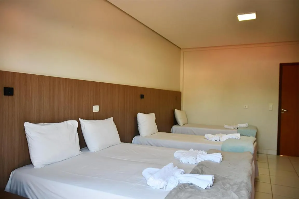 Bed in Hotel Praia Parque