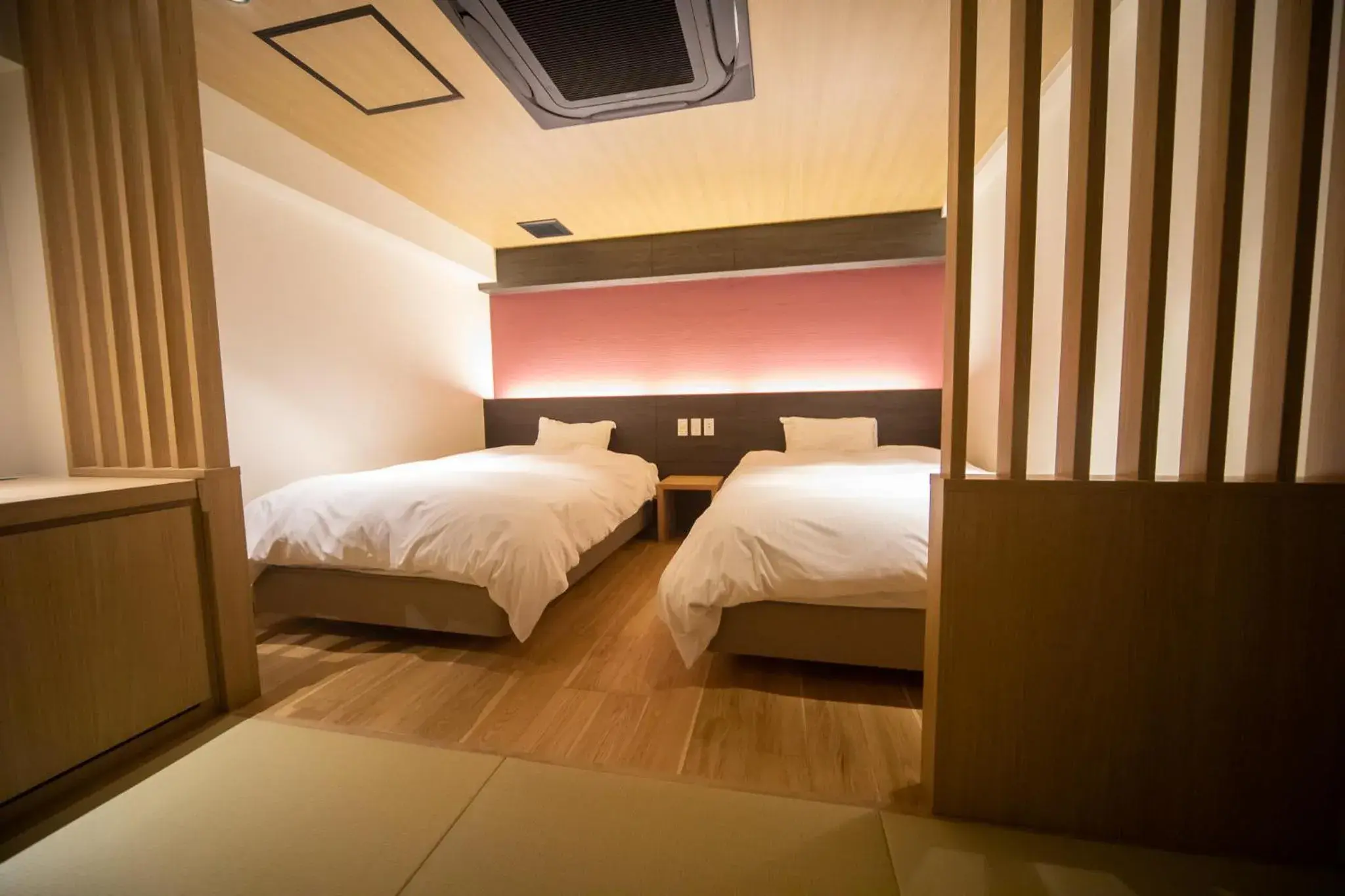 Bed in Ryokan Toyotomi Bed in Ryokan Toyotomi