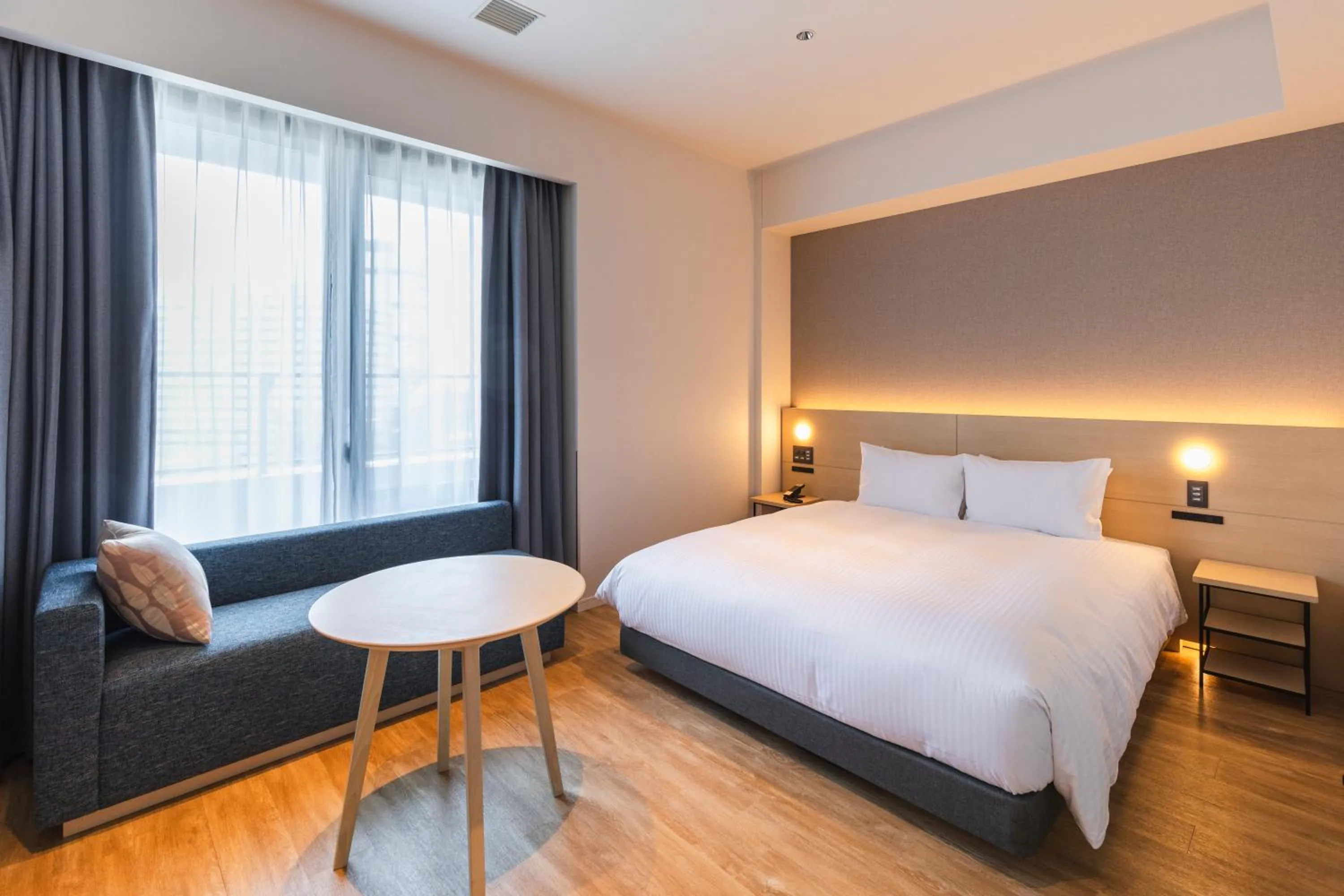 Bed in Sotetsu Hotels The Splaisir Yokohama