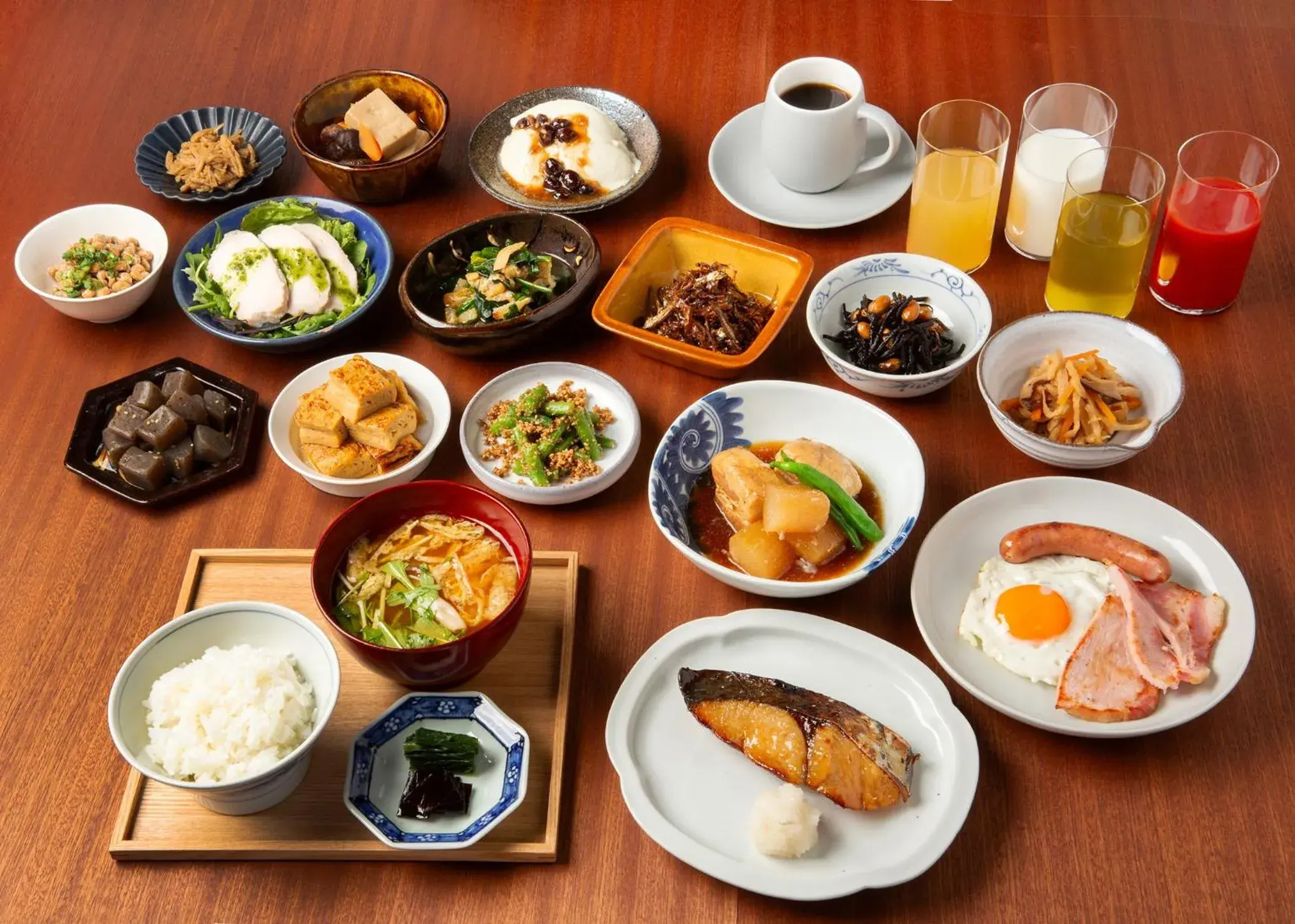 Buffet breakfast in Sotetsu Hotels The Splaisir Yokohama Buffet breakfast in Sotetsu Hotels The Splaisir Yokohama