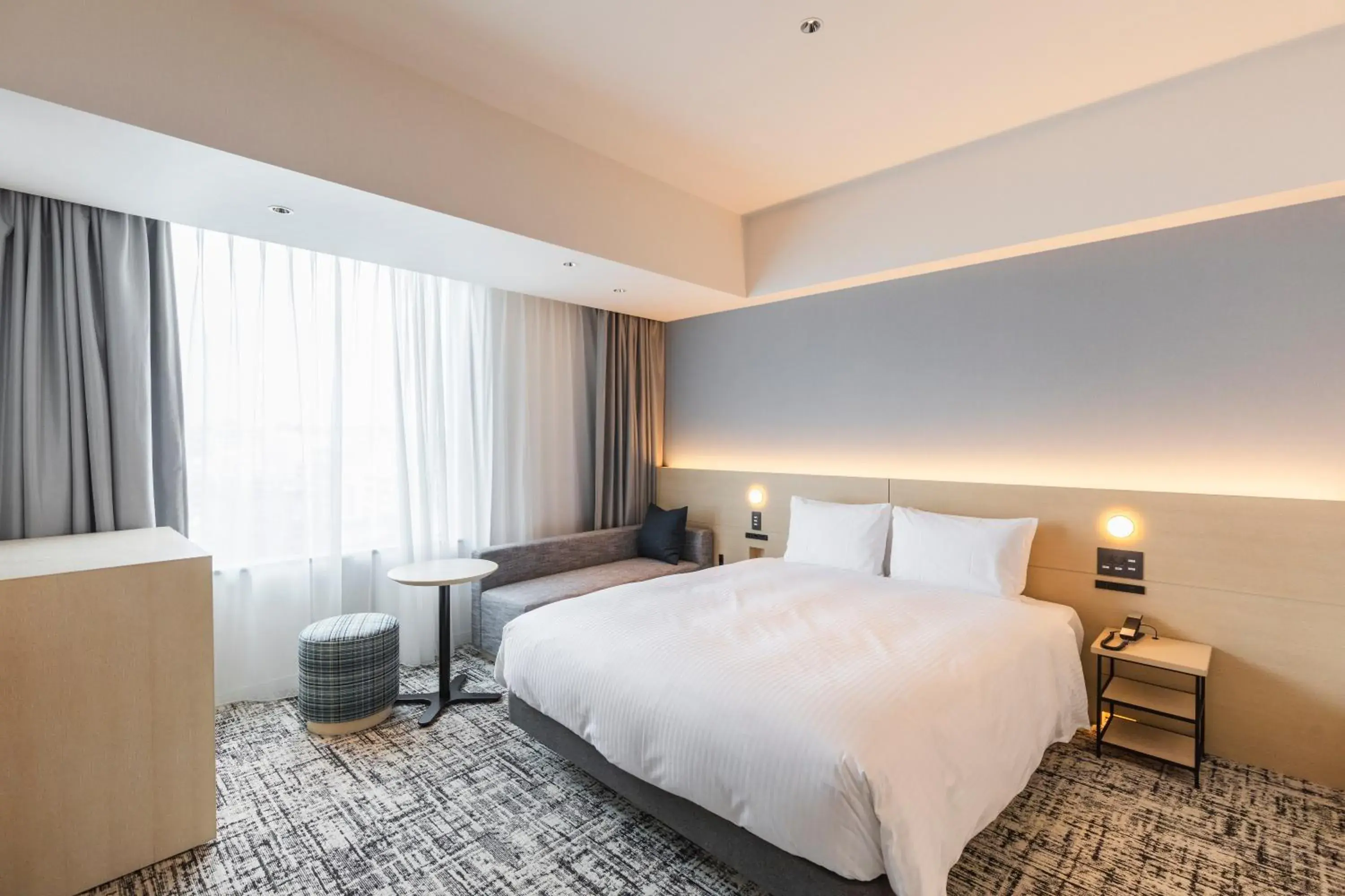 Bed in Sotetsu Hotels The Splaisir Yokohama Bed in Sotetsu Hotels The Splaisir Yokohama