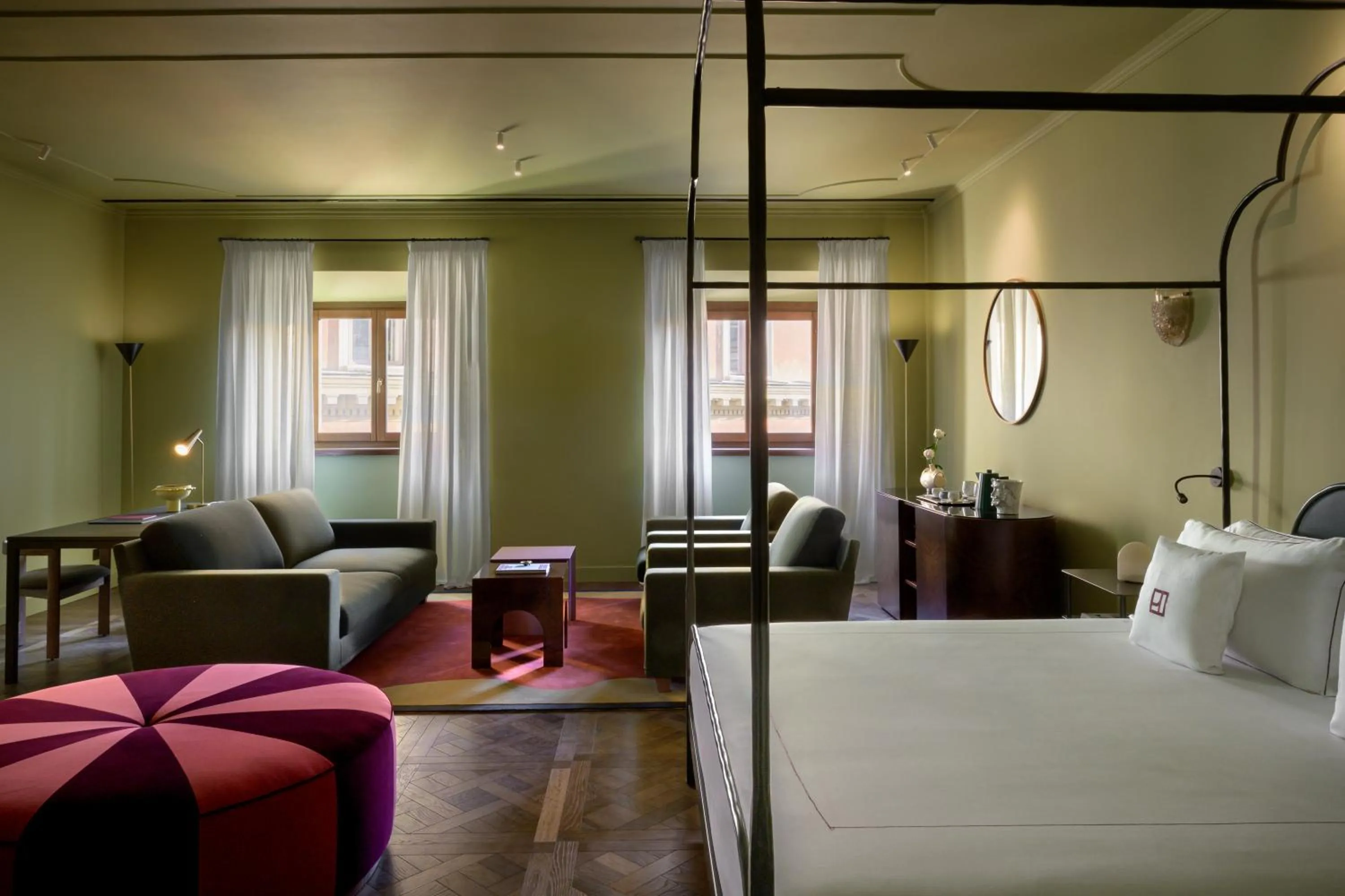 Bedroom, Bed in Palazzo Talìa - Small Luxury Hotels of the World