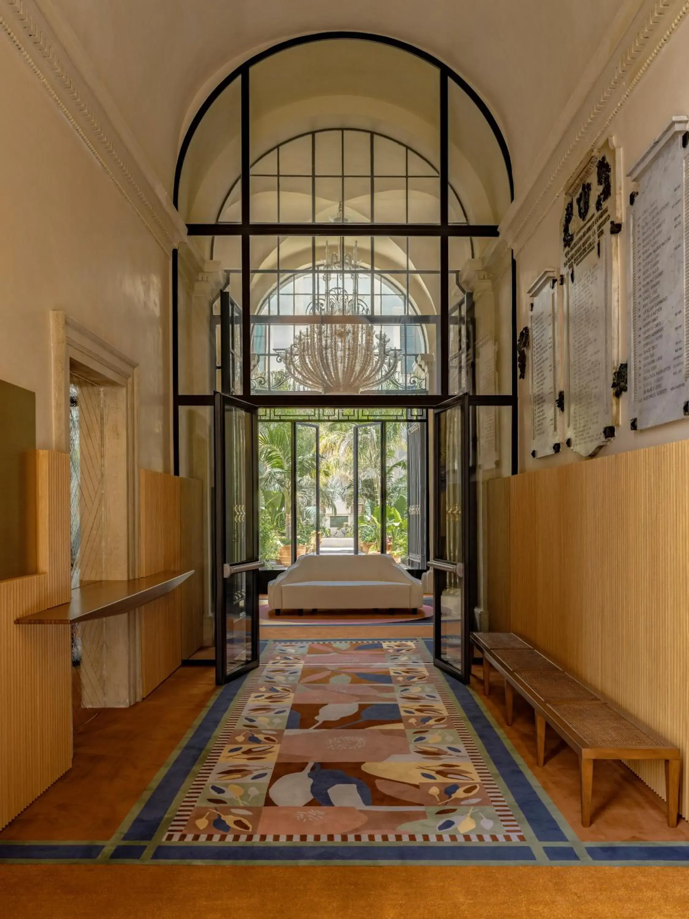 Facade/entrance in Palazzo Talìa - Small Luxury Hotels of the World Facade/entrance in Palazzo Talìa - Small Luxury Hotels of the World