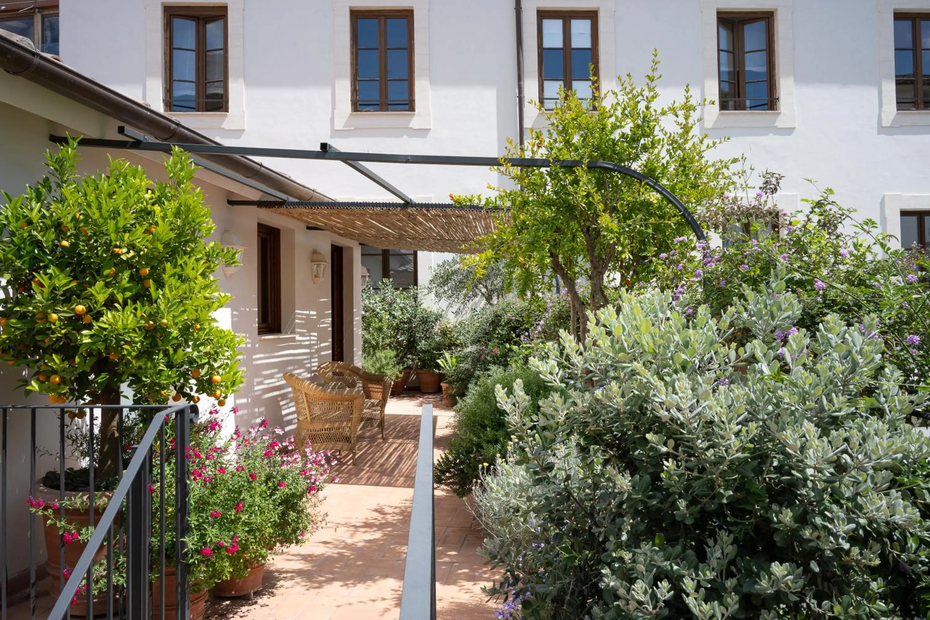Balcony/Terrace in Palazzo Talìa - Small Luxury Hotels of the World