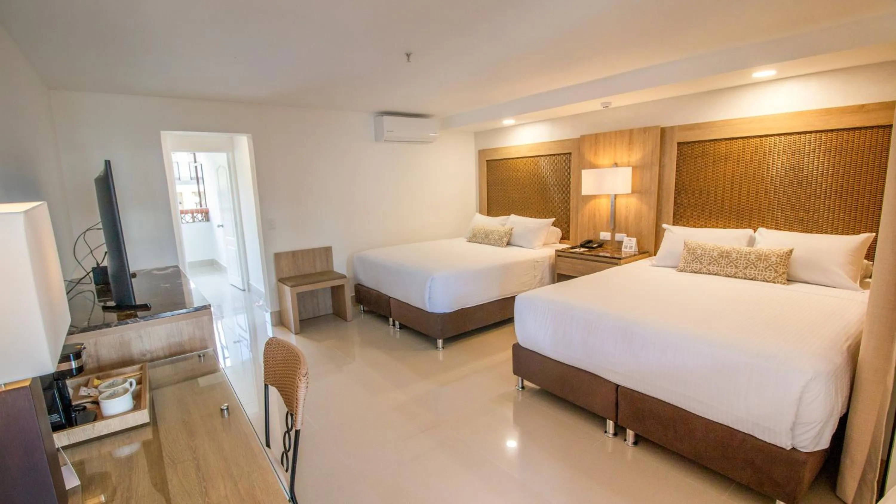 Bed in Hotel Campestre las Camelias