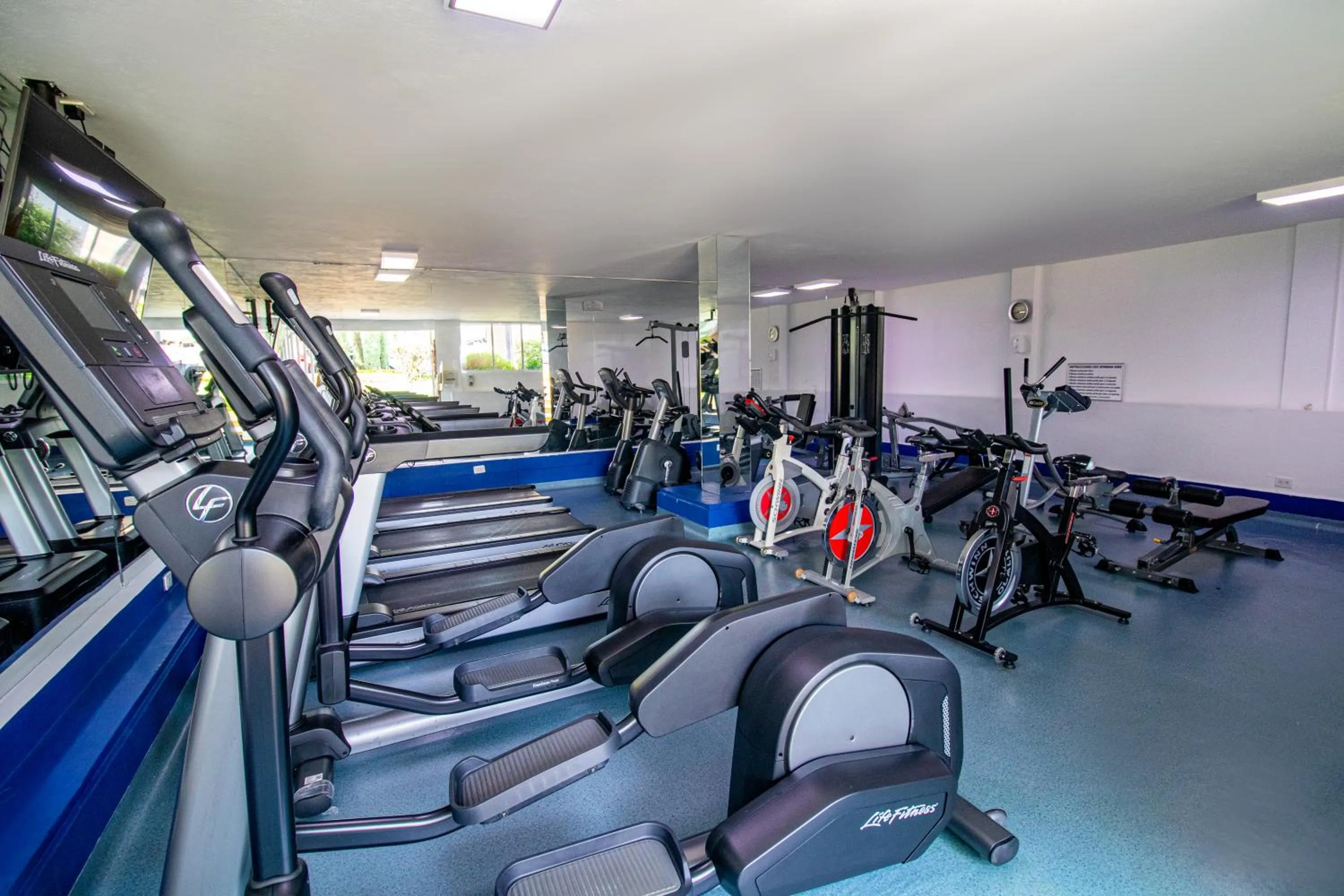 Fitness centre/facilities in Hotel Campestre las Camelias