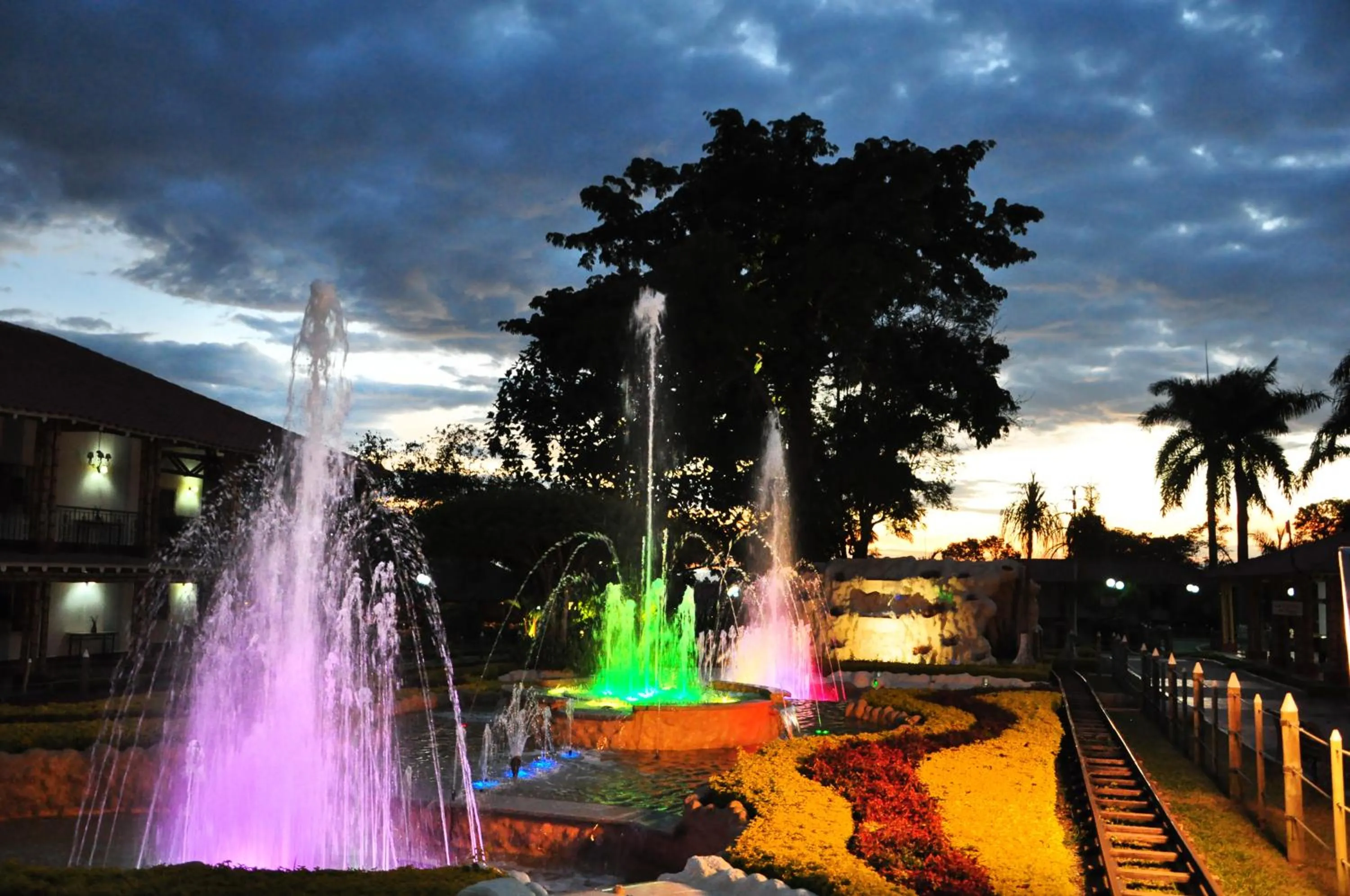 Night in Hotel Campestre las Camelias