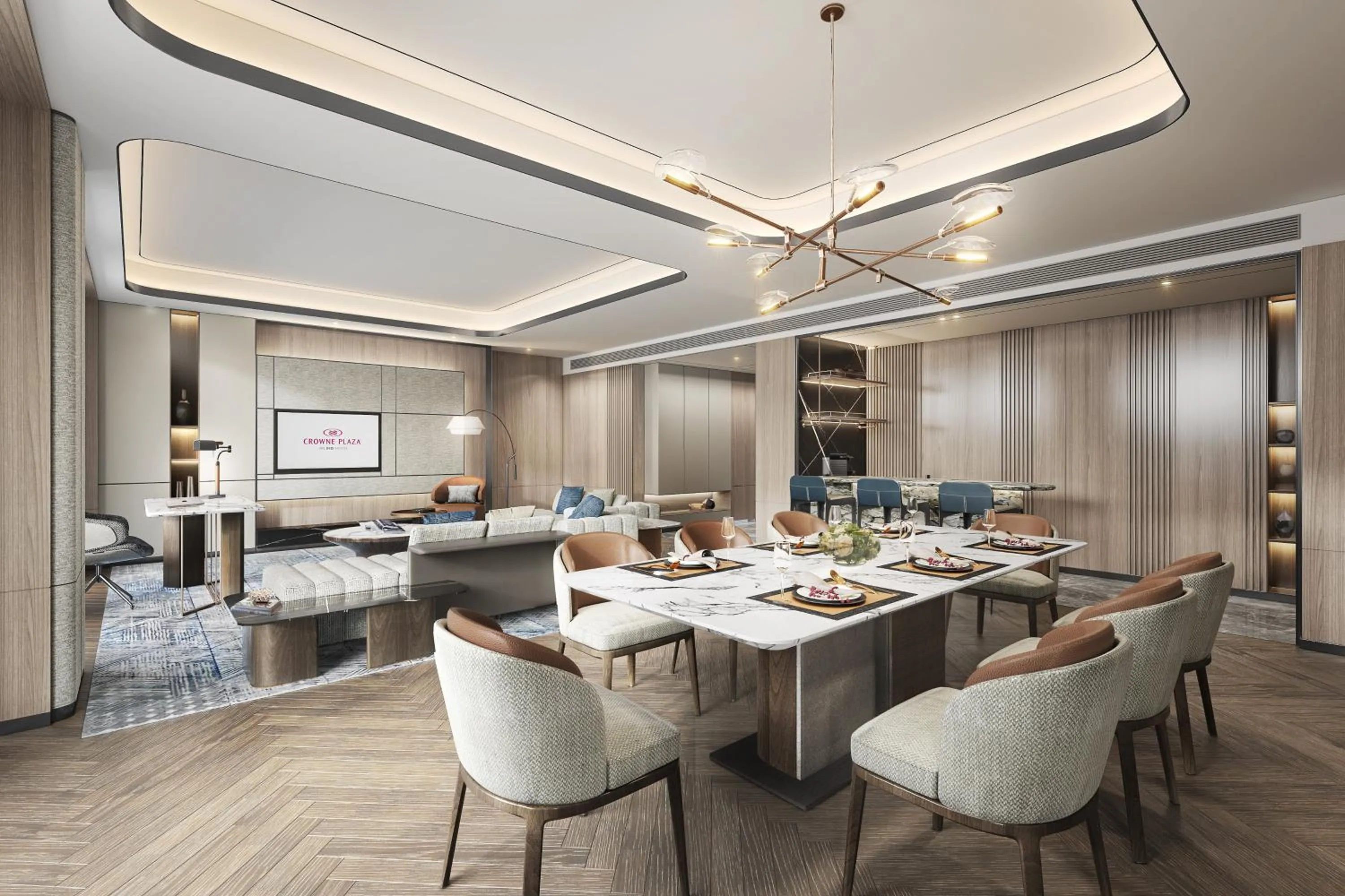 Photo of the whole room in Crowne Plaza Lanzhou New Area by IHG