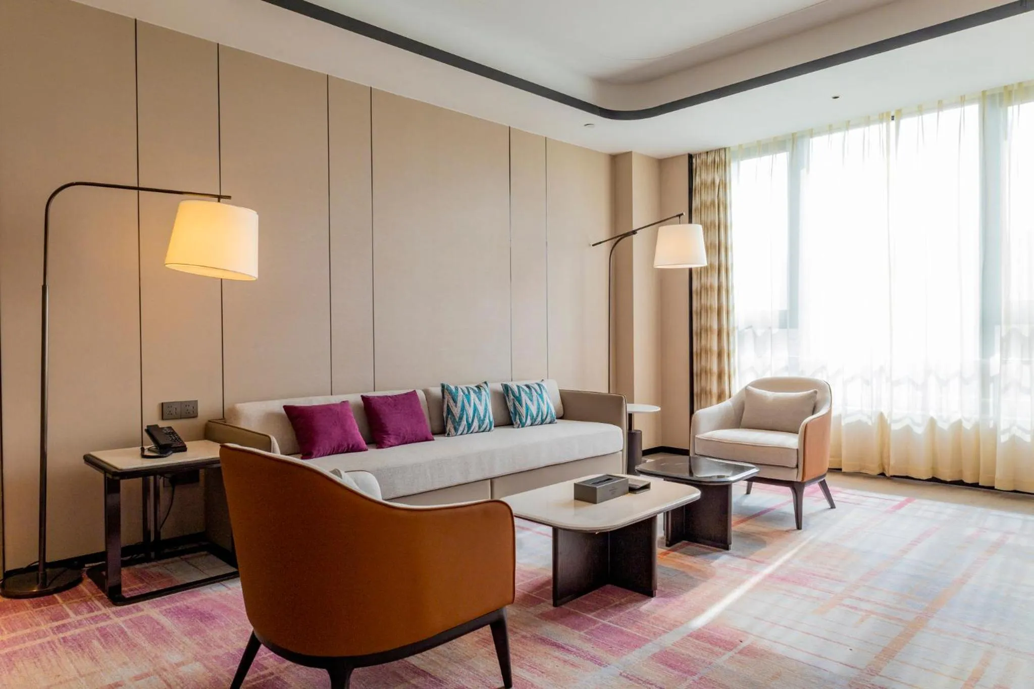 Photo of the whole room in Crowne Plaza Lanzhou New Area by IHG