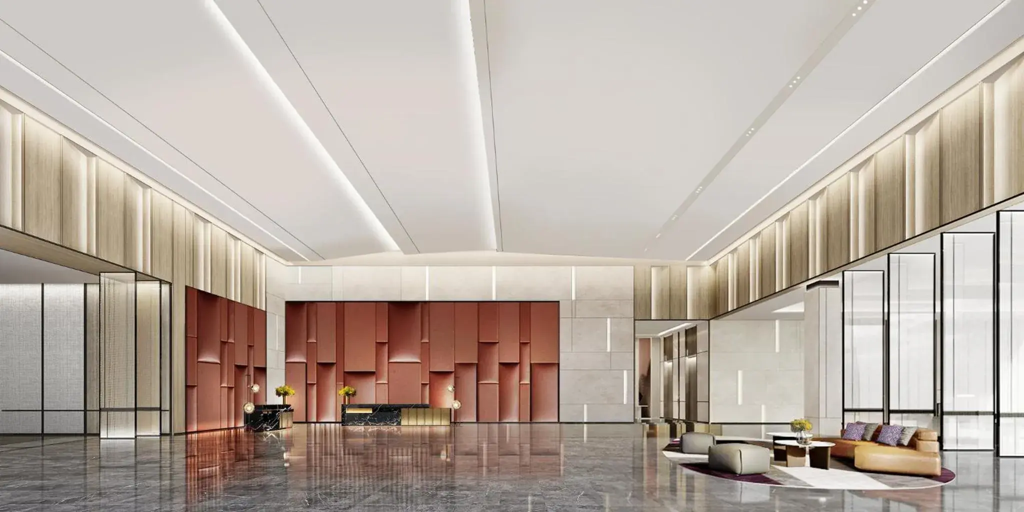 Property building in Crowne Plaza Lanzhou New Area by IHG Property building in Crowne Plaza Lanzhou New Area by IHG