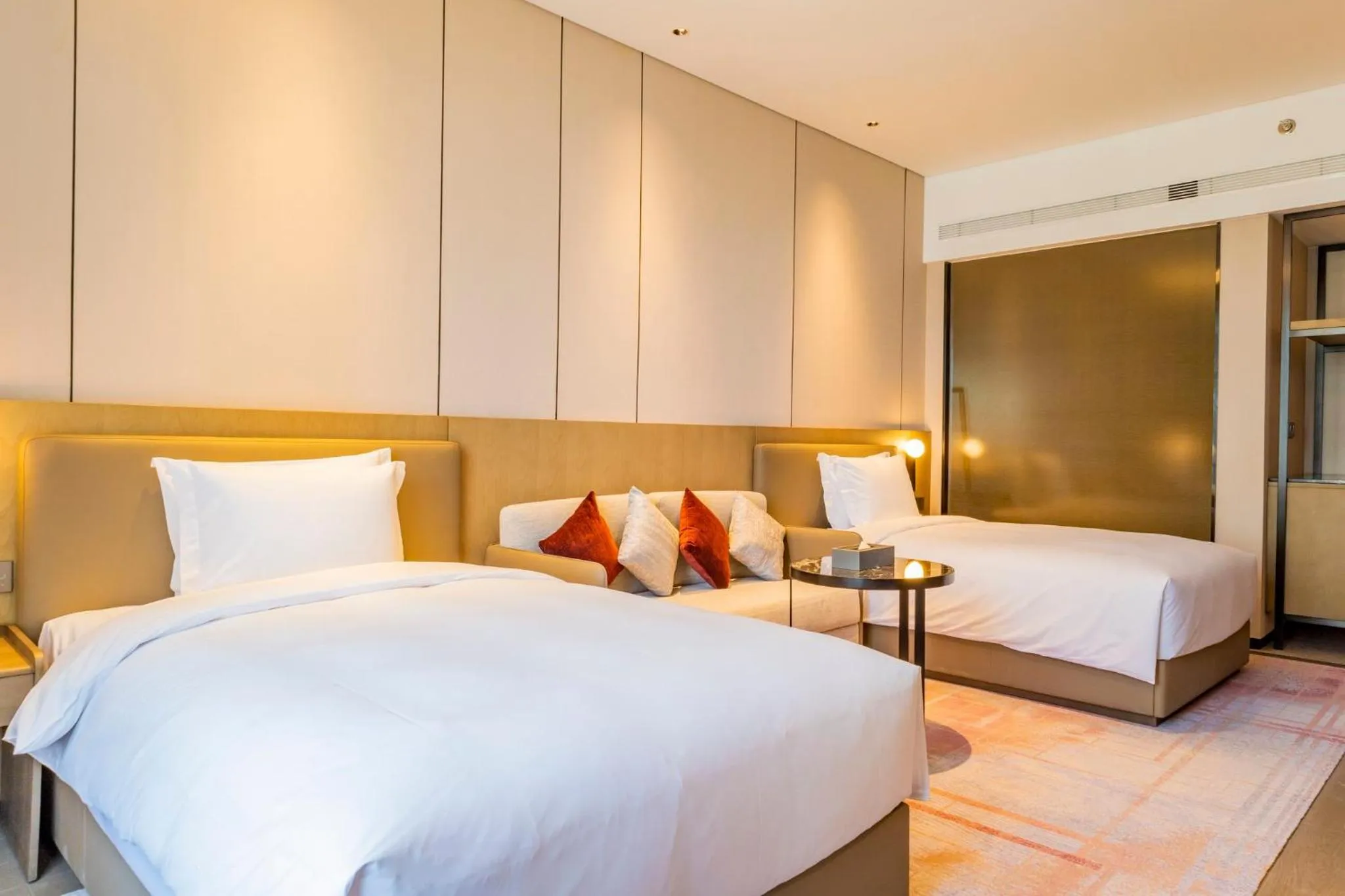 Photo of the whole room, Bed in Crowne Plaza Lanzhou New Area by IHG