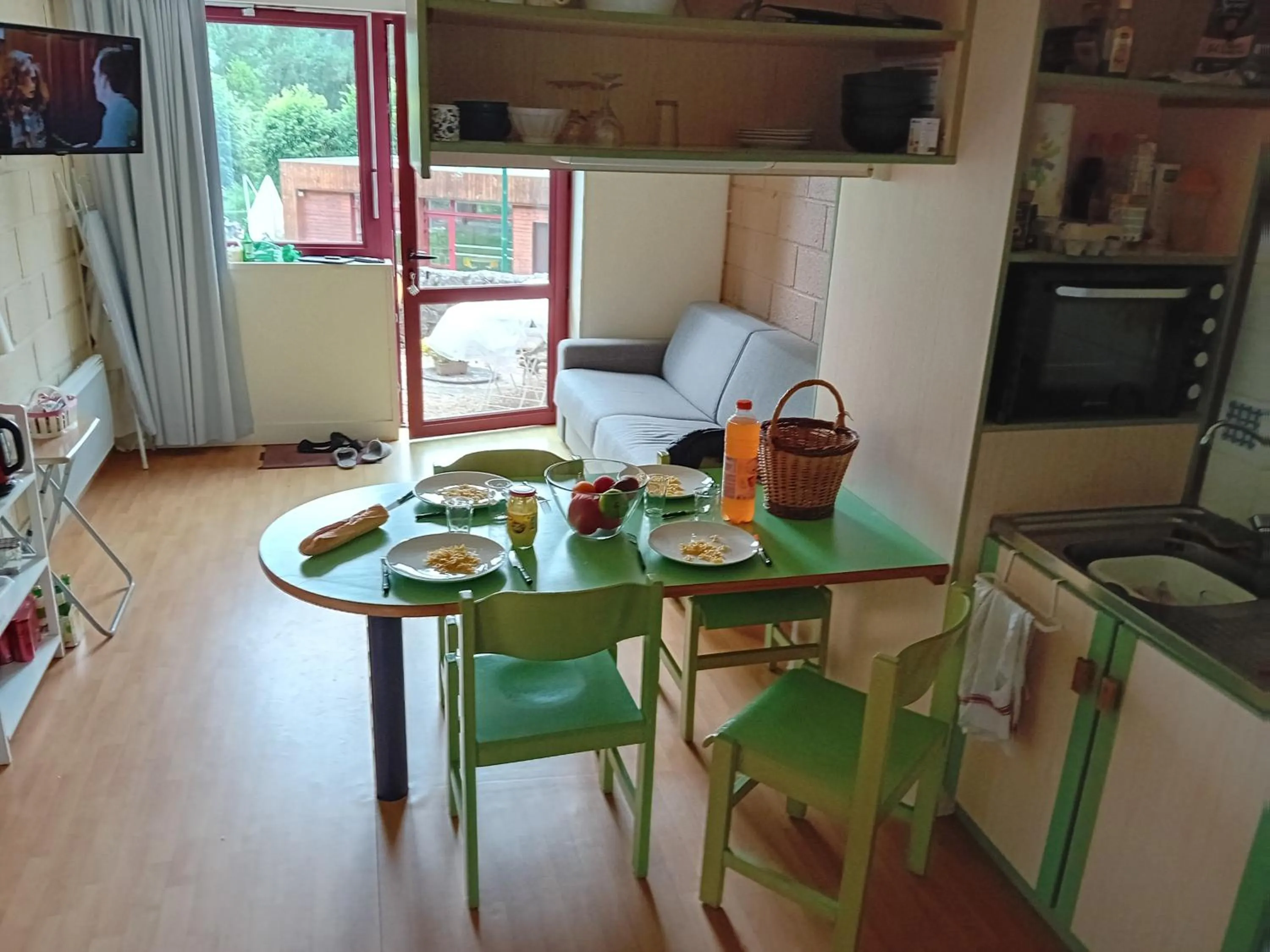 Dining area in Olydea Vorey-sur-Arzon