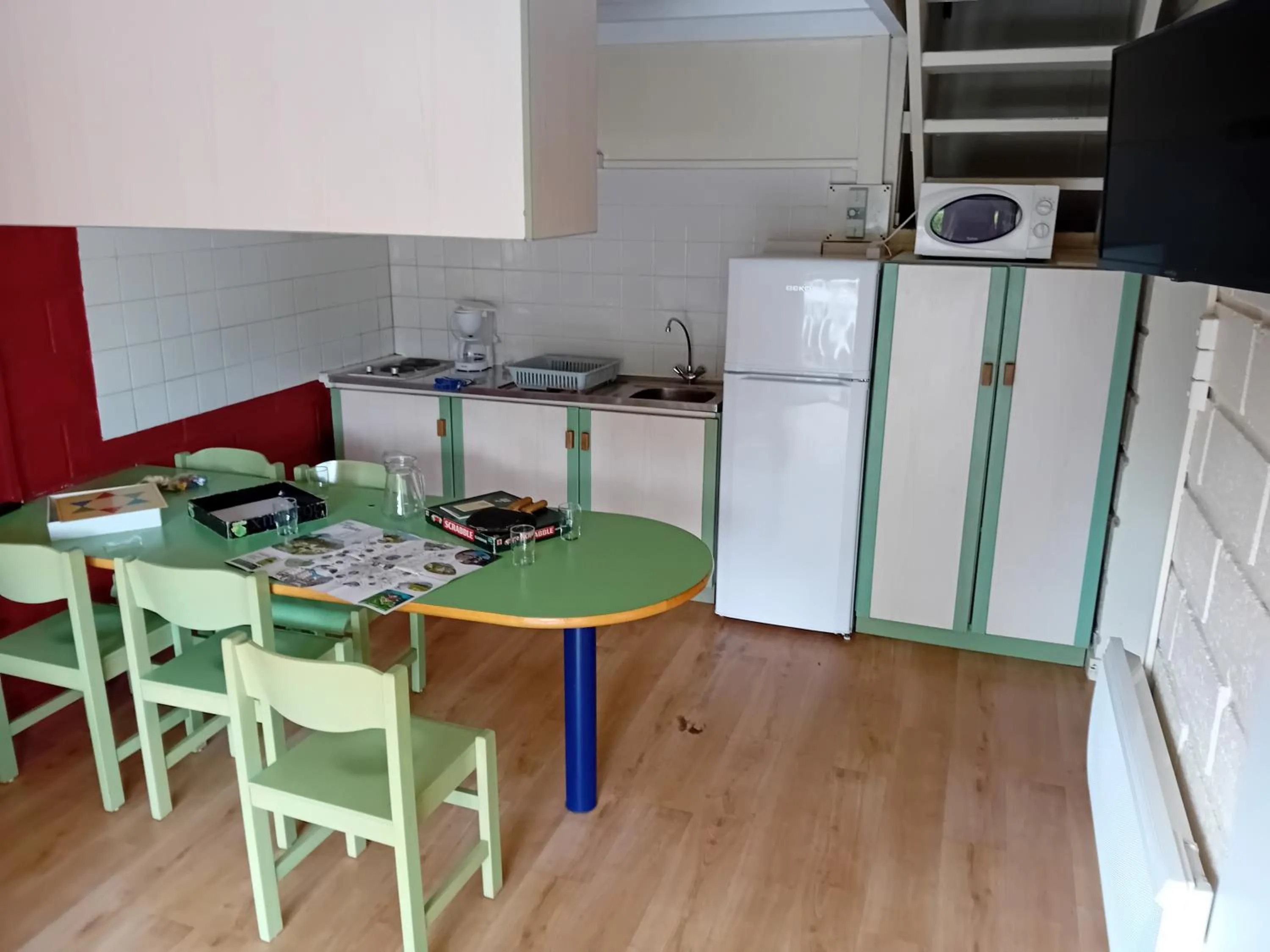 Kitchen or kitchenette in Olydea Vorey-sur-Arzon