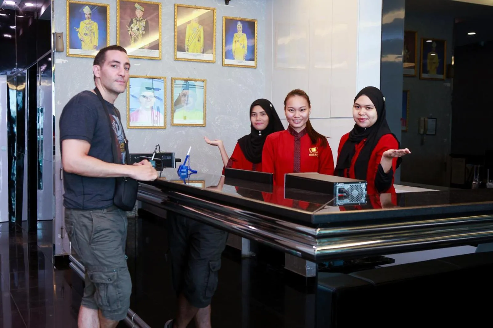 Staff in J Suites Hotel