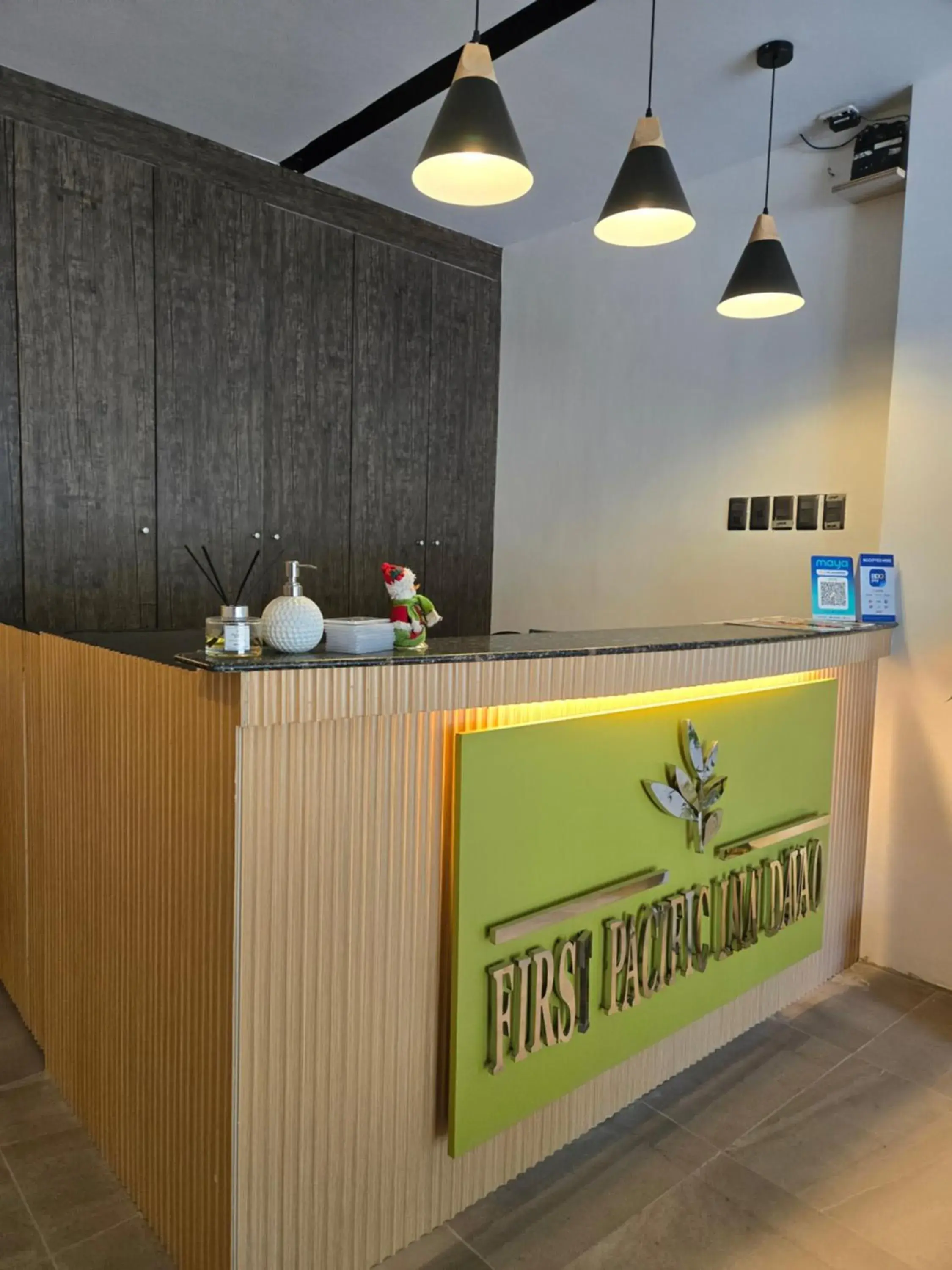 Lobby or reception in First Pacific Inn Davao Lobby or reception in First Pacific Inn Davao