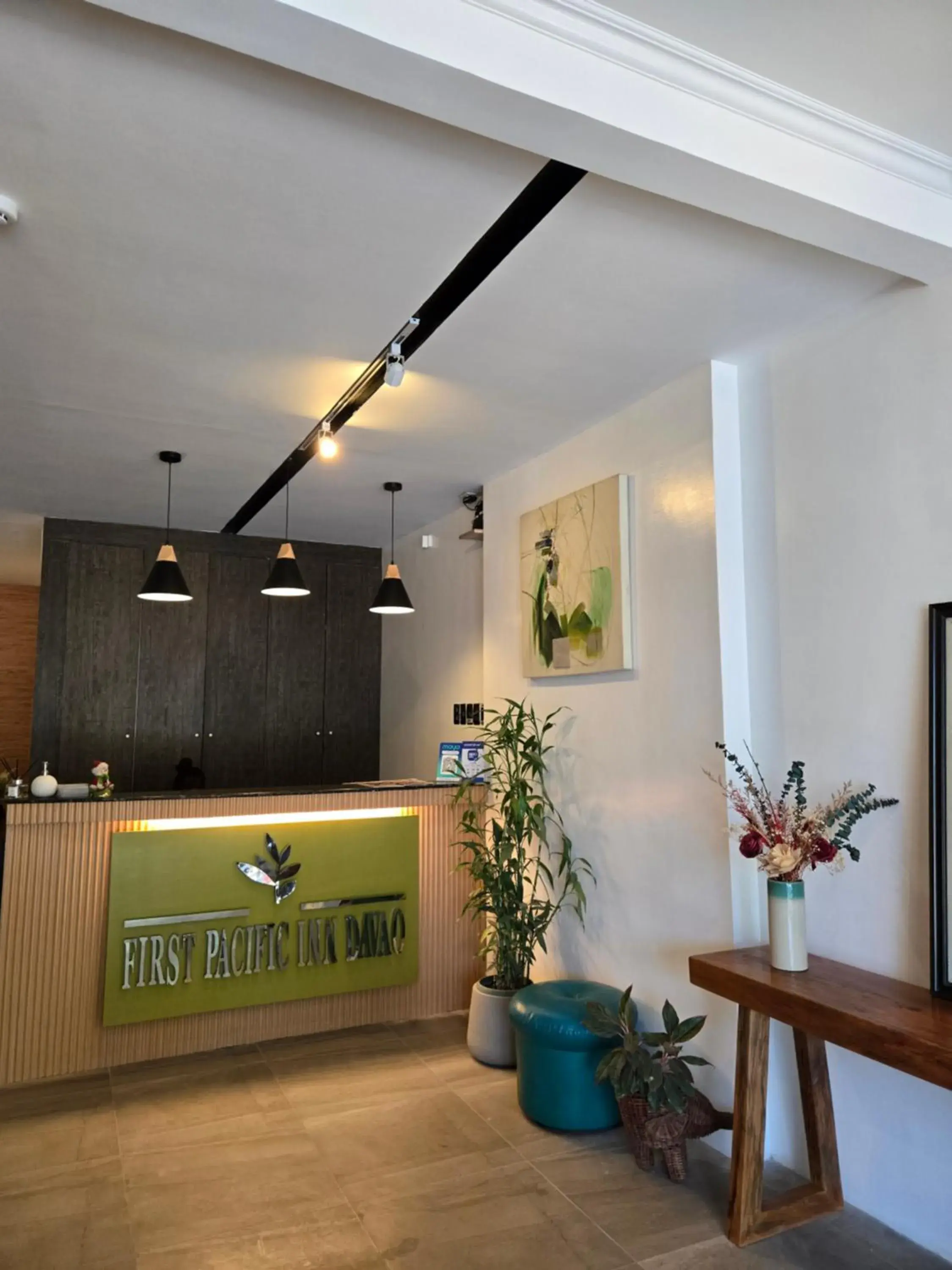 Lobby or reception in First Pacific Inn Davao Lobby or reception in First Pacific Inn Davao