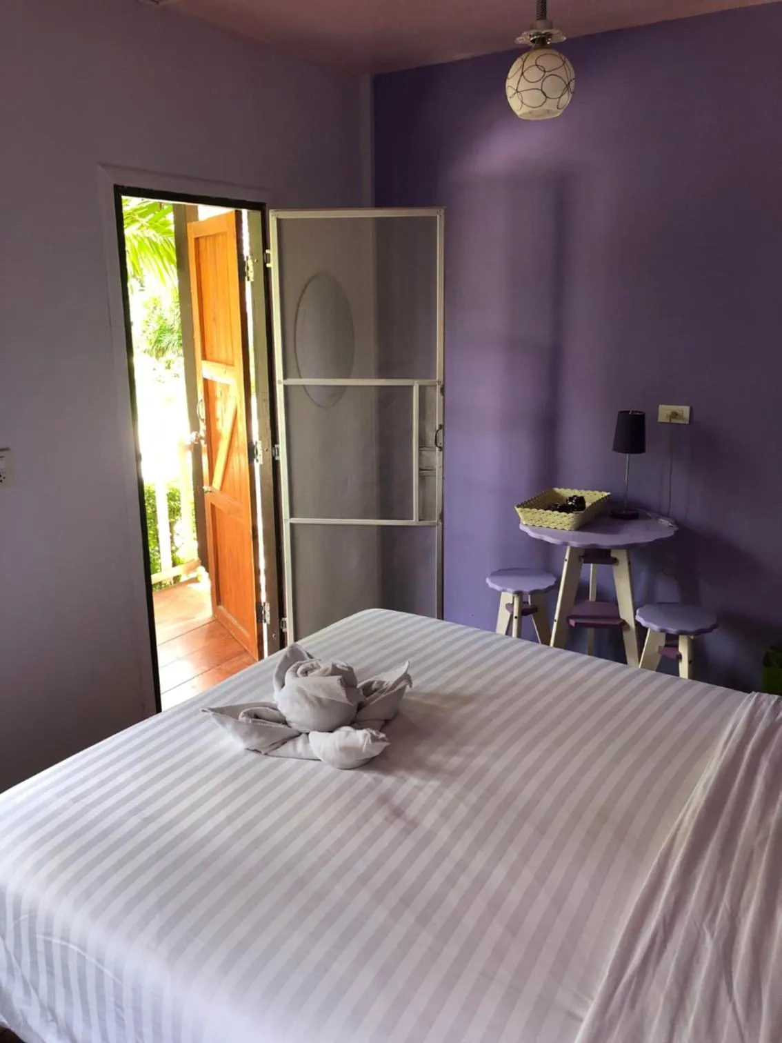 Bed in Sukhothai Indy Resort