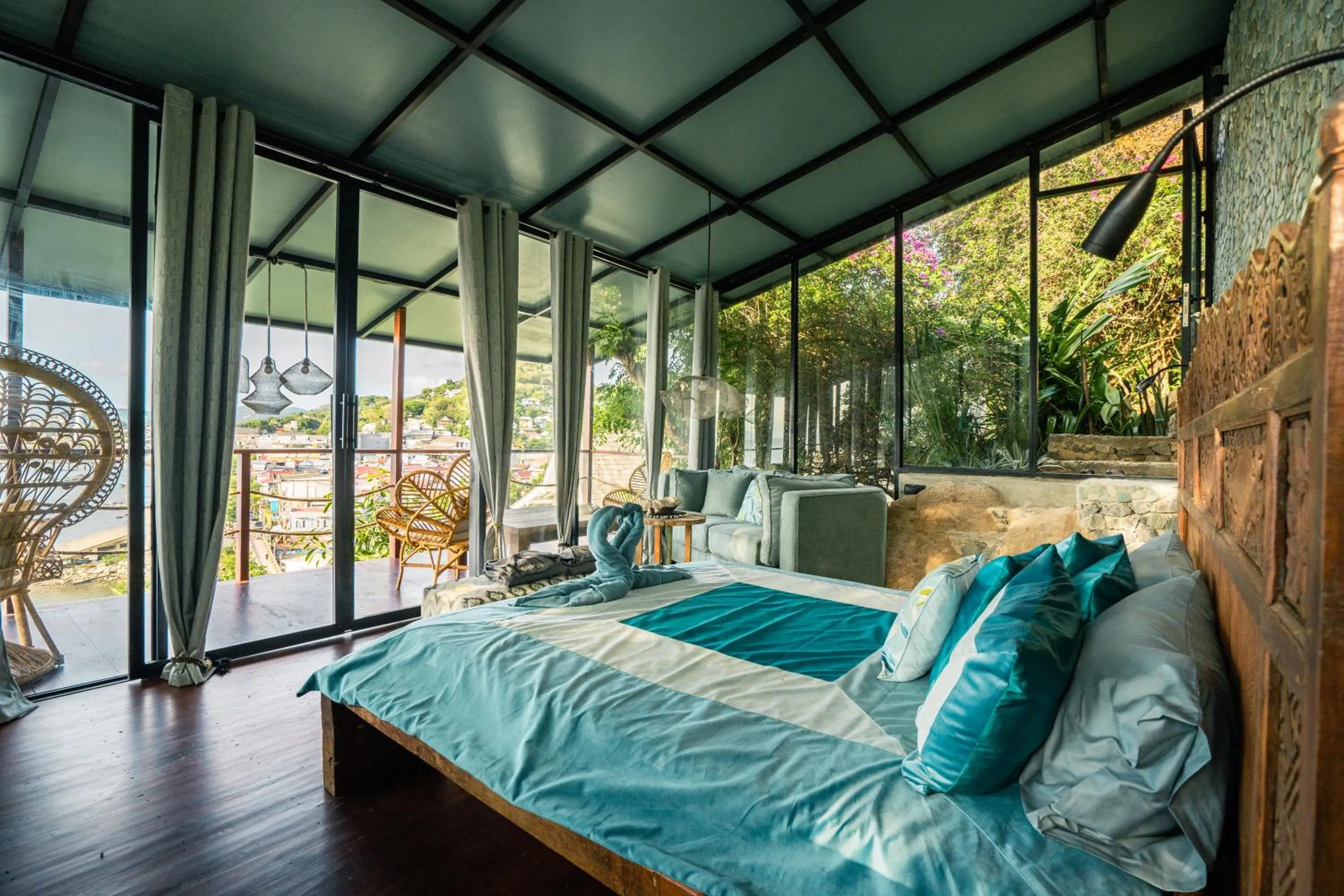 View (from property/room), Bed in Selini Hills