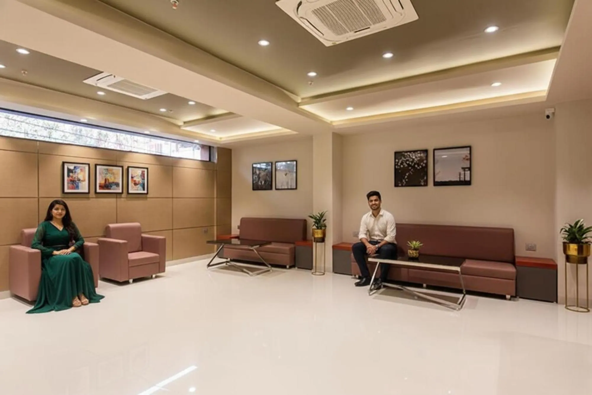 Living room in FabHotel Orange Oasis