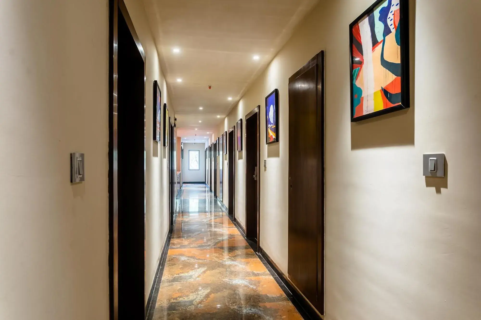 Lobby or reception in FabHotel Orange Oasis Lobby or reception in FabHotel Orange Oasis