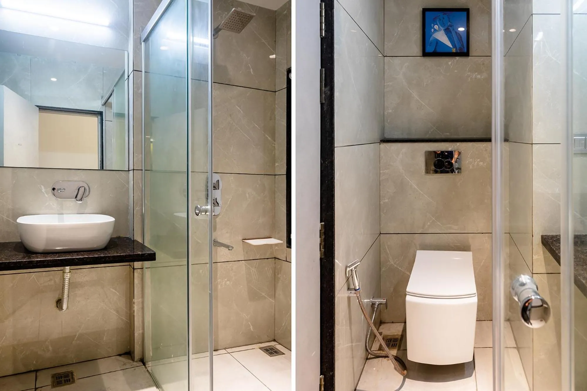 Bathroom in FabHotel Orange Oasis